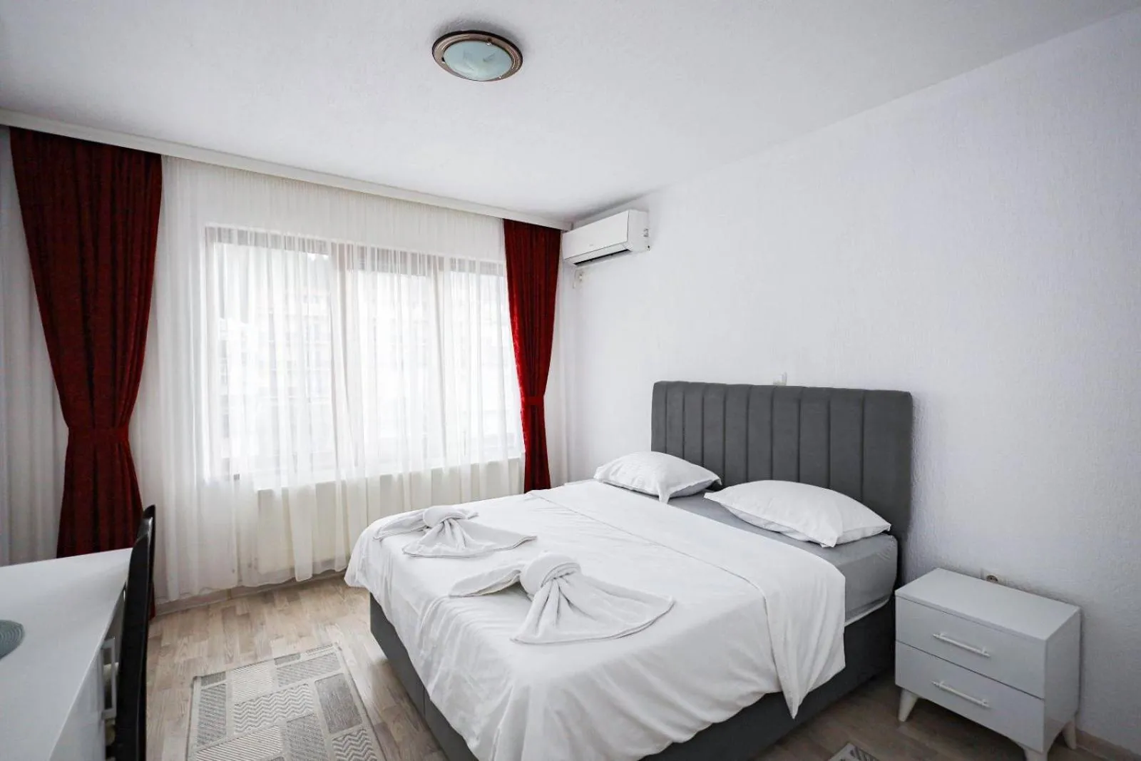 Bed in Family Hotel Alex