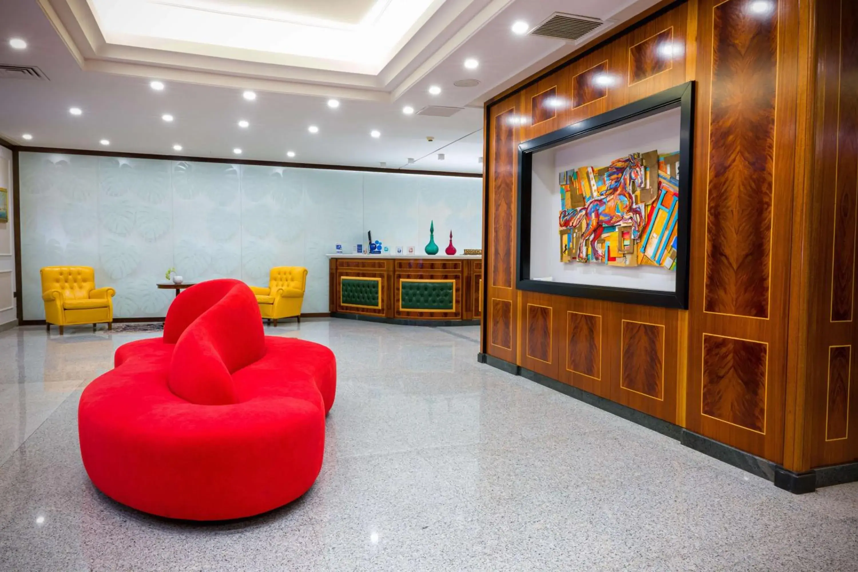 Lobby or reception in Best Western Hotel Ferrari Lobby or reception in Best Western Hotel Ferrari