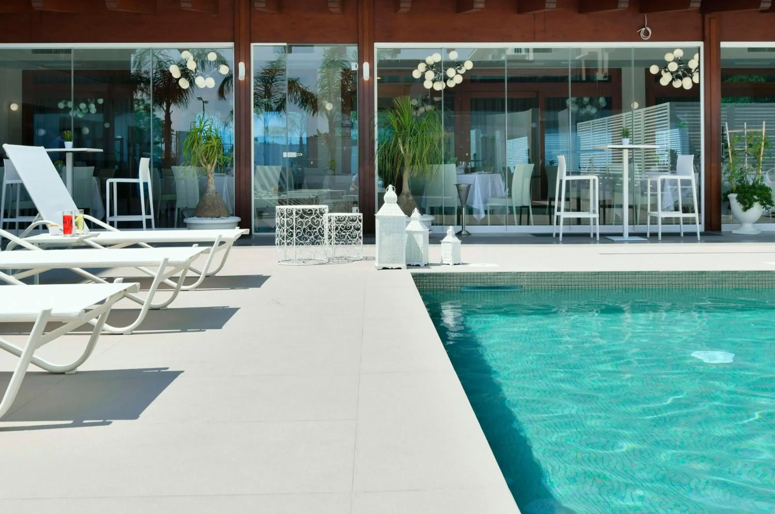 Pool view in Best Western Hotel Ferrari Pool view in Best Western Hotel Ferrari