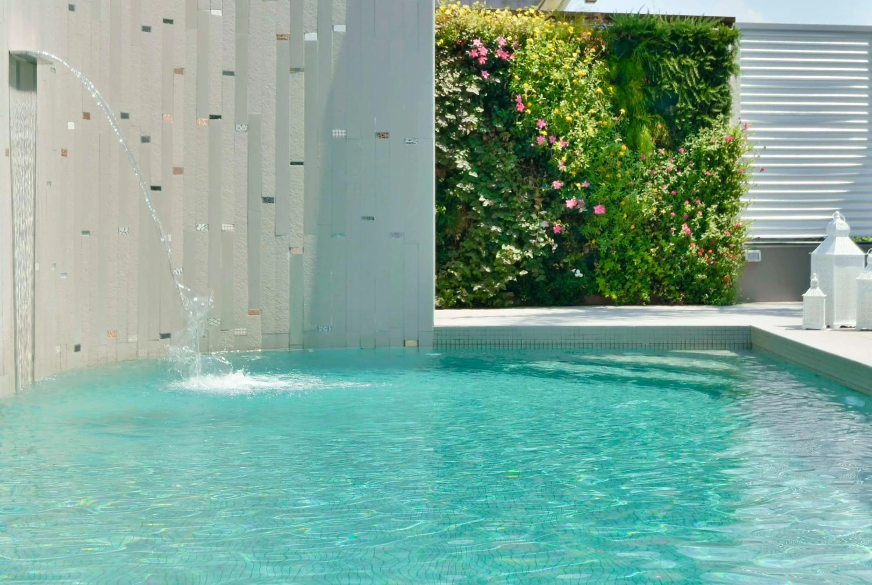 Pool view in Best Western Hotel Ferrari