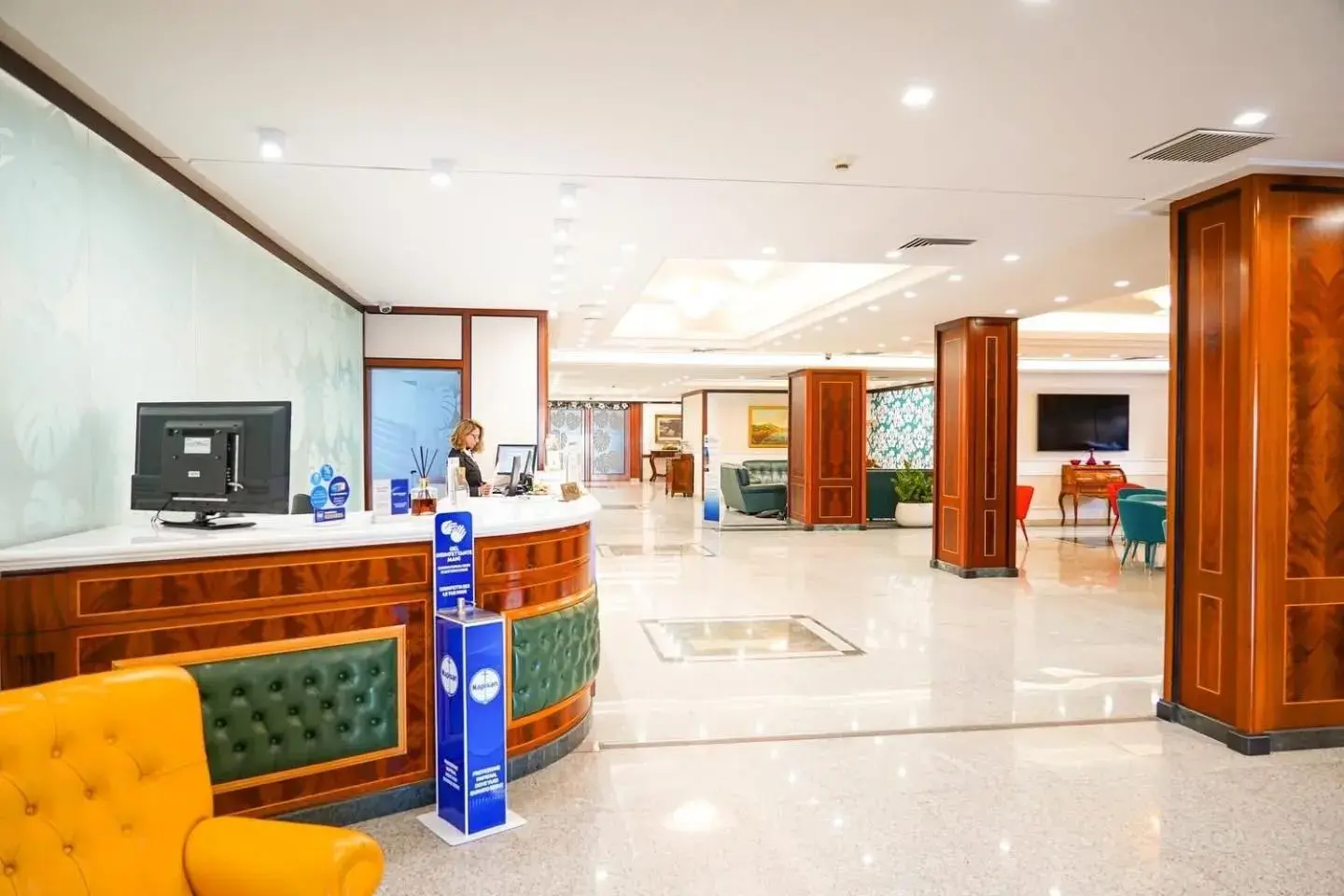 Lobby or reception in Best Western Hotel Ferrari Lobby or reception in Best Western Hotel Ferrari