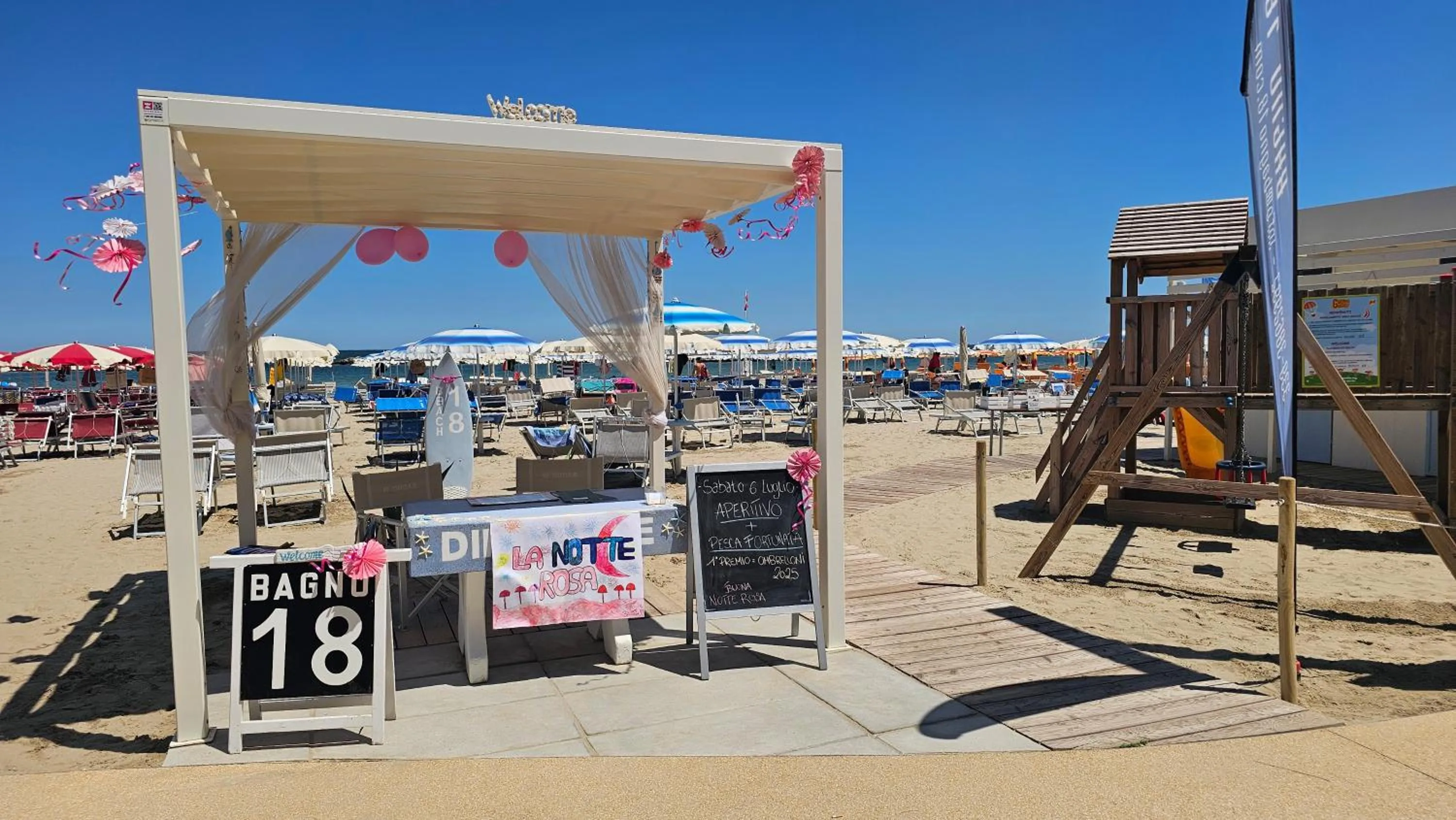 Beach in Hotel Mirage