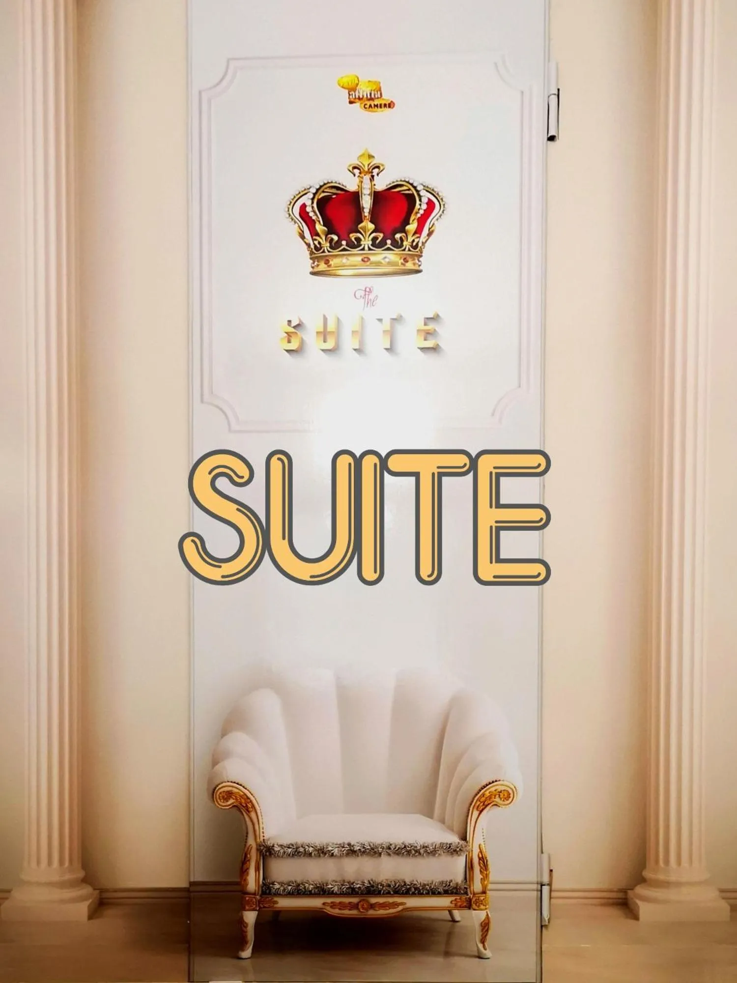 Decorative detail in Affittacamere Pavia