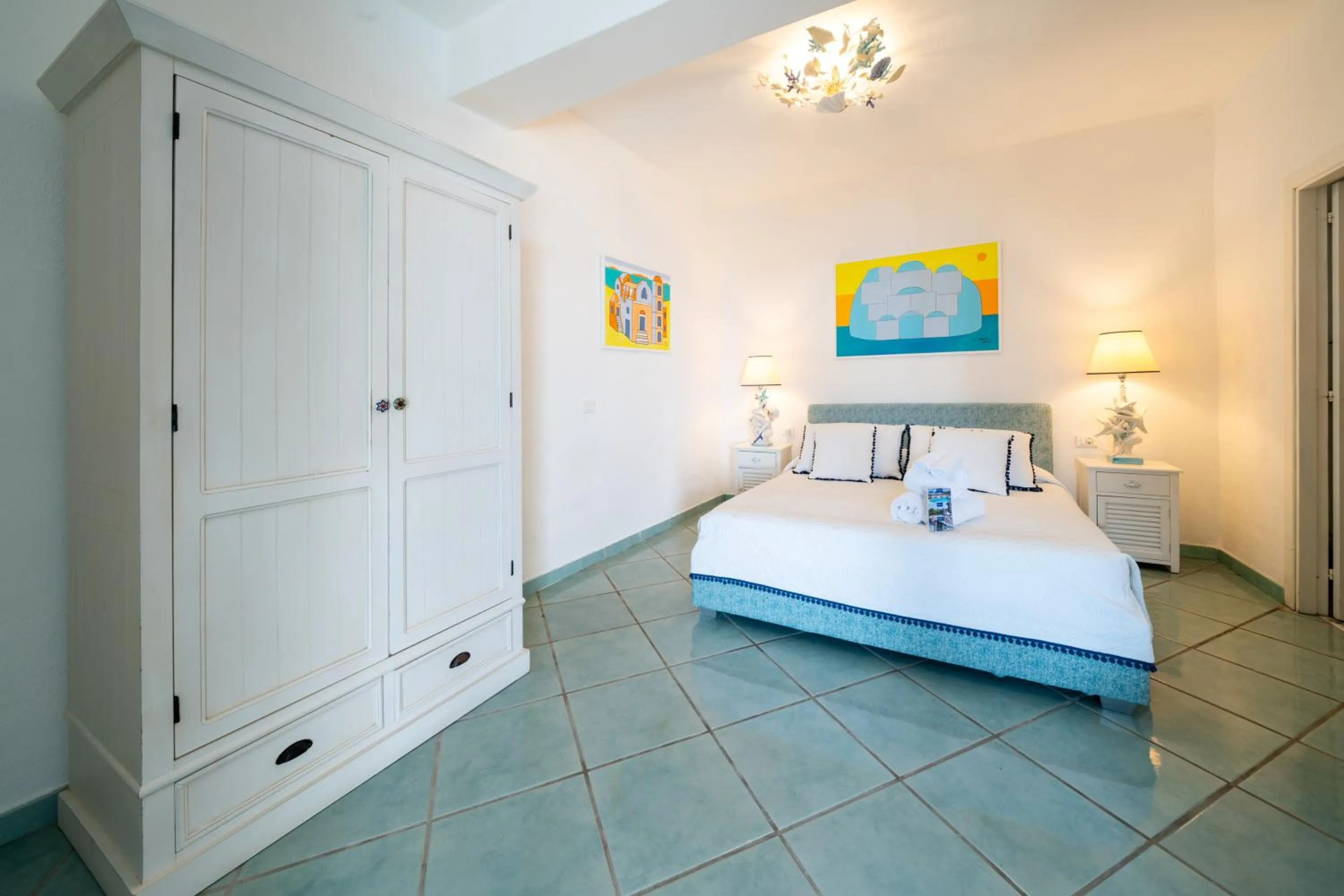 Bed in Relais Bijoux Ischia