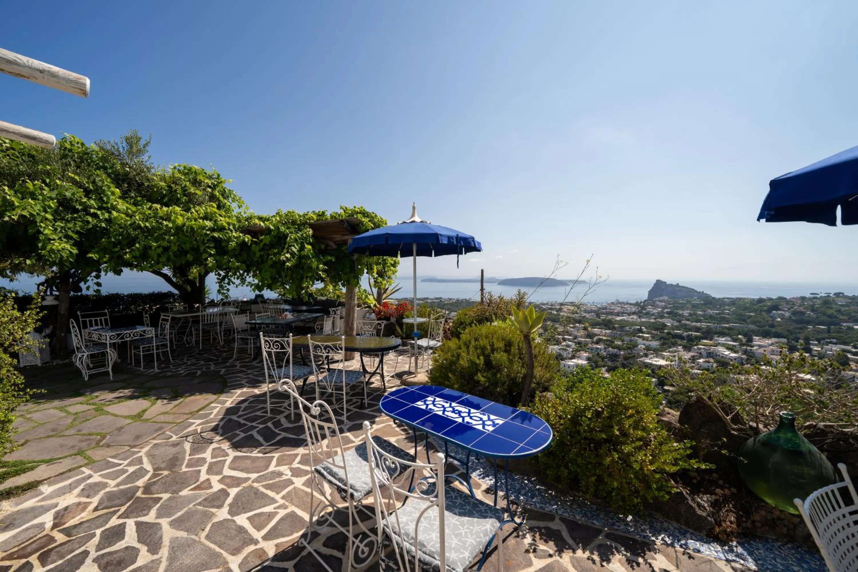 Patio in Relais Bijoux Ischia