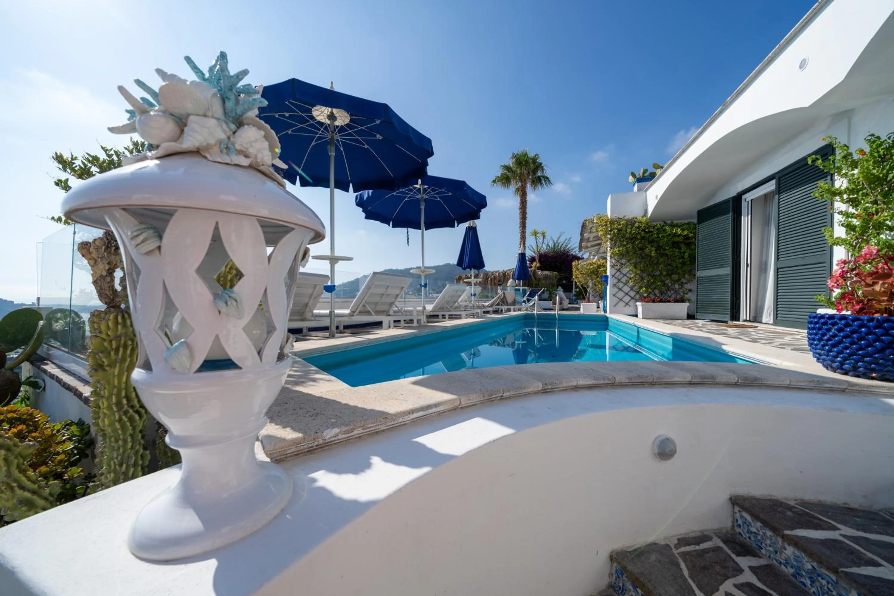 Swimming pool in Relais Bijoux Ischia