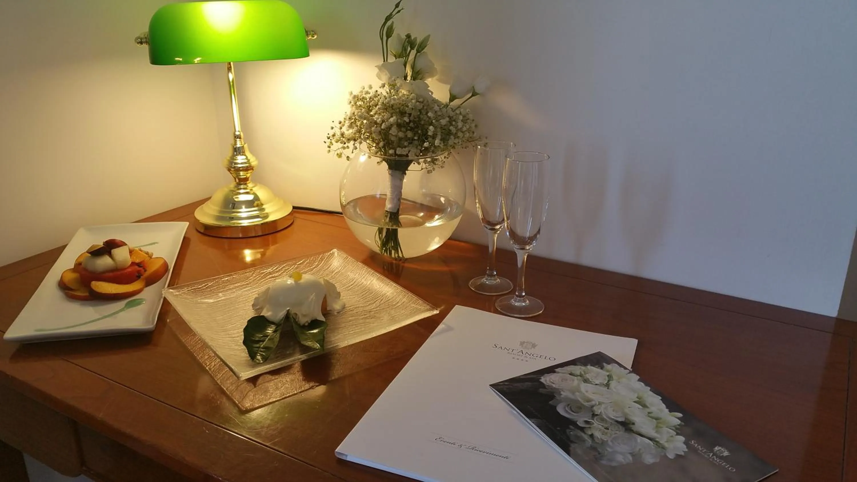 Food and drinks in Resort Santangelo & SPA