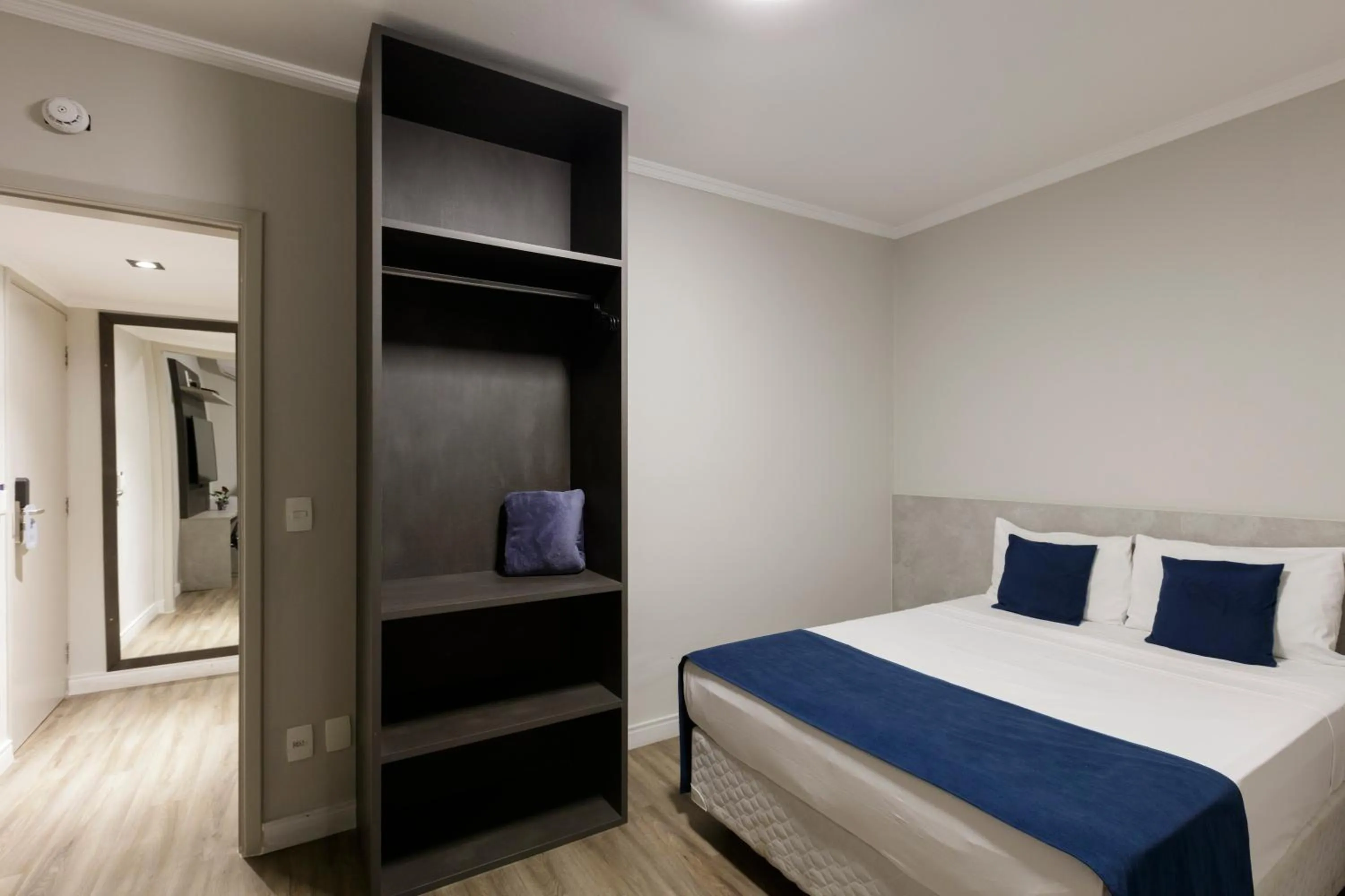 Bed in Hotel Bella Paulista