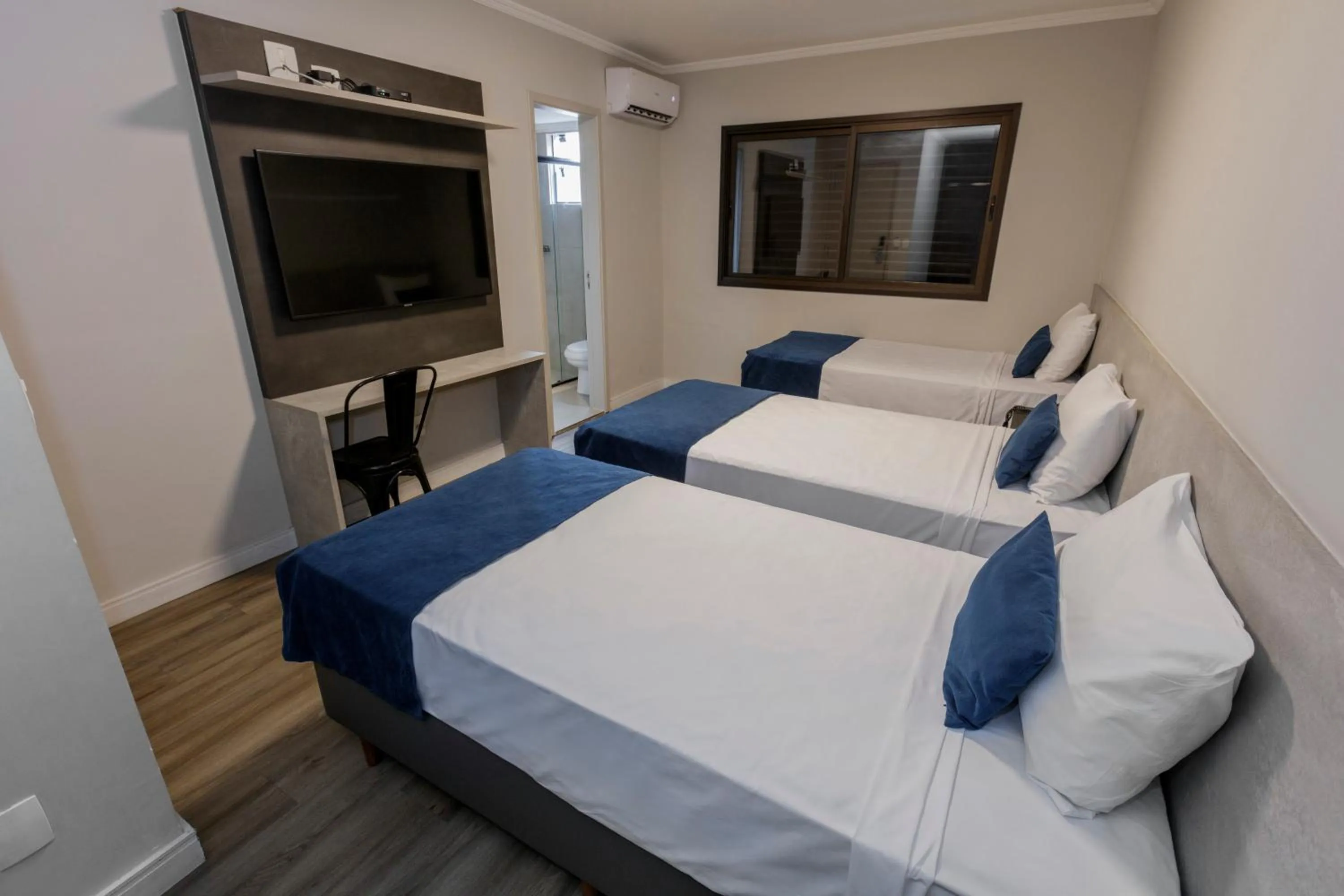 Bed in Hotel Bella Paulista