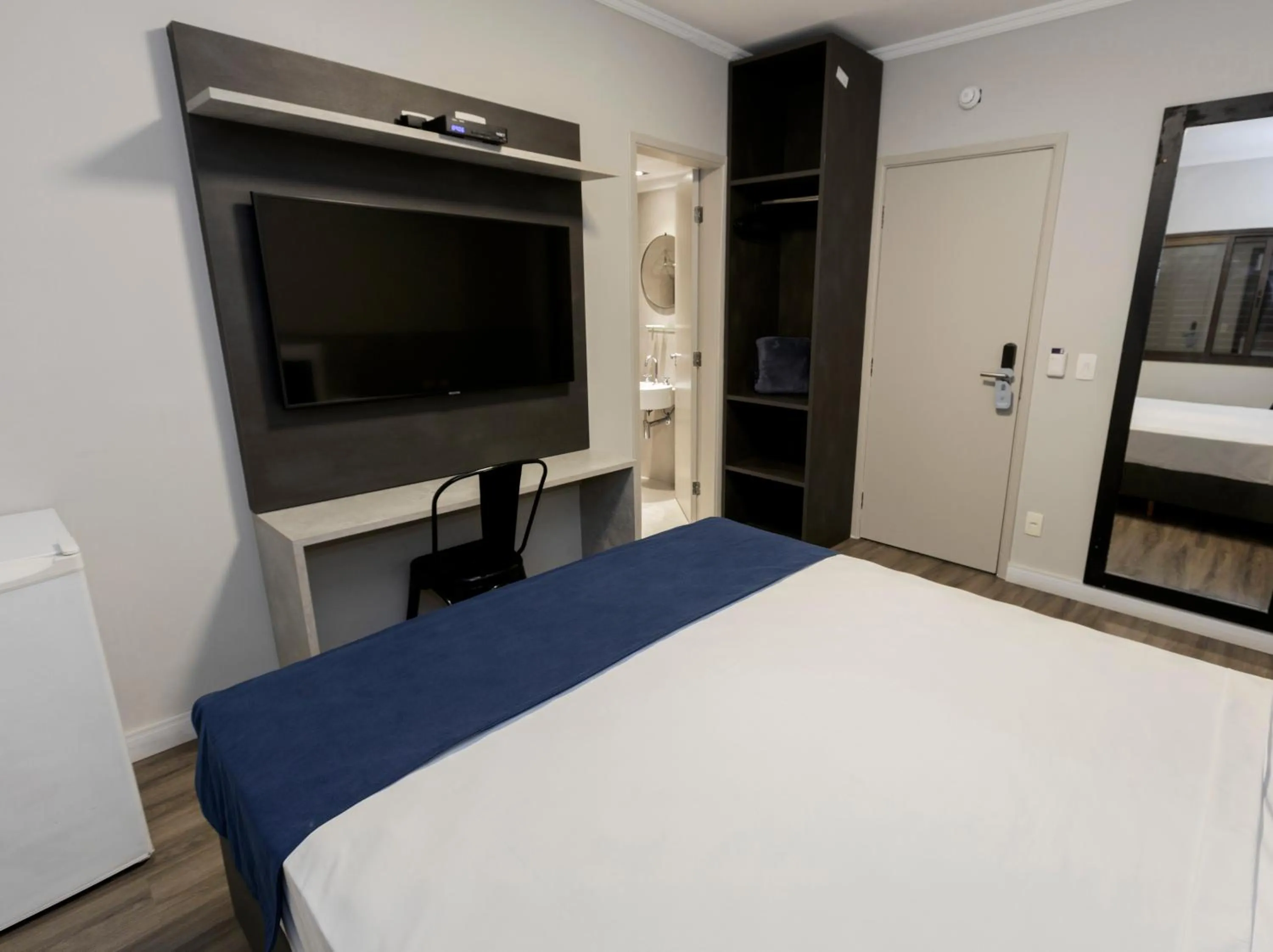 TV and multimedia, Bed in Hotel Bella Paulista