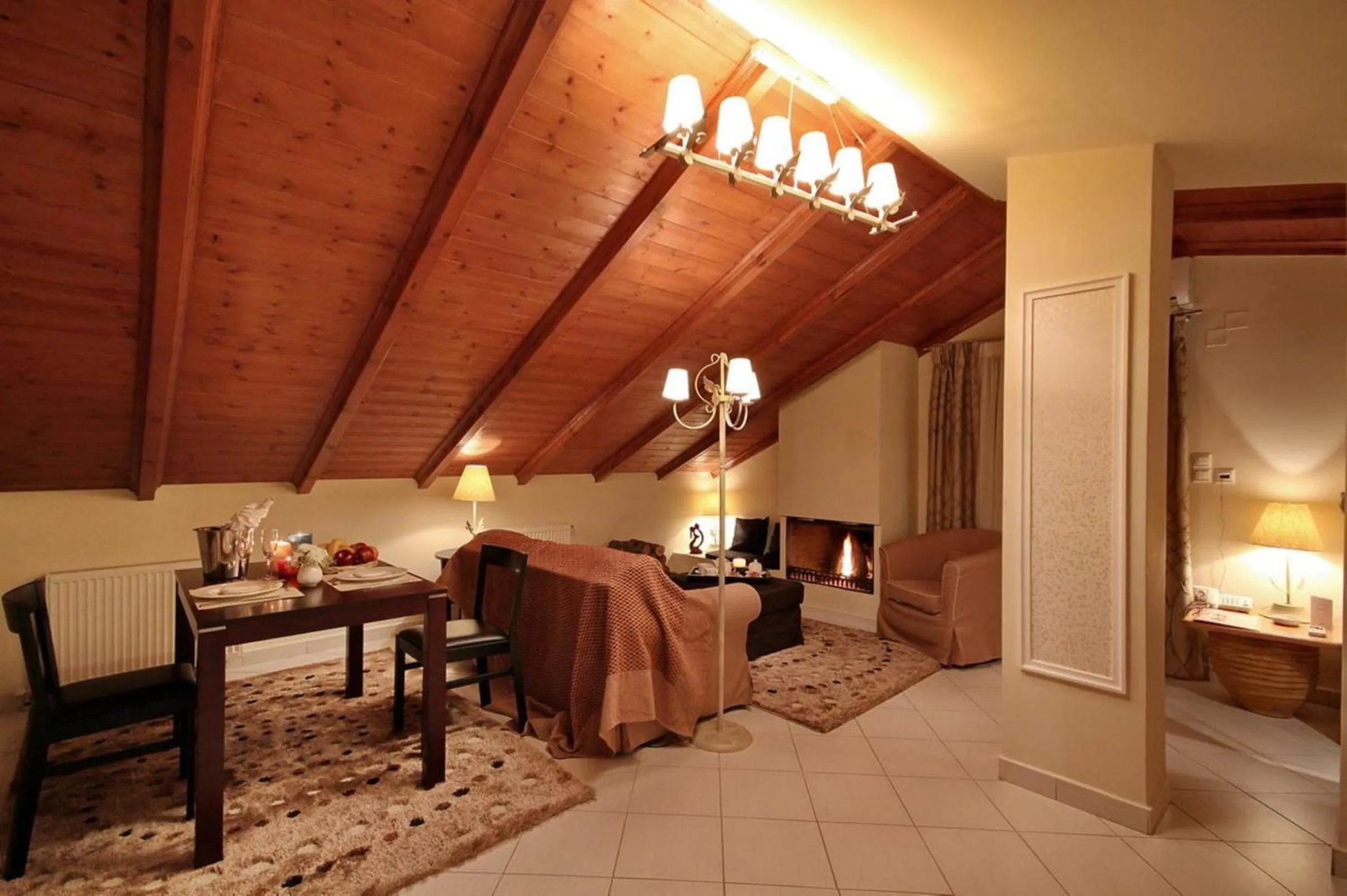 Living room in Palatino Rooms & Apartments