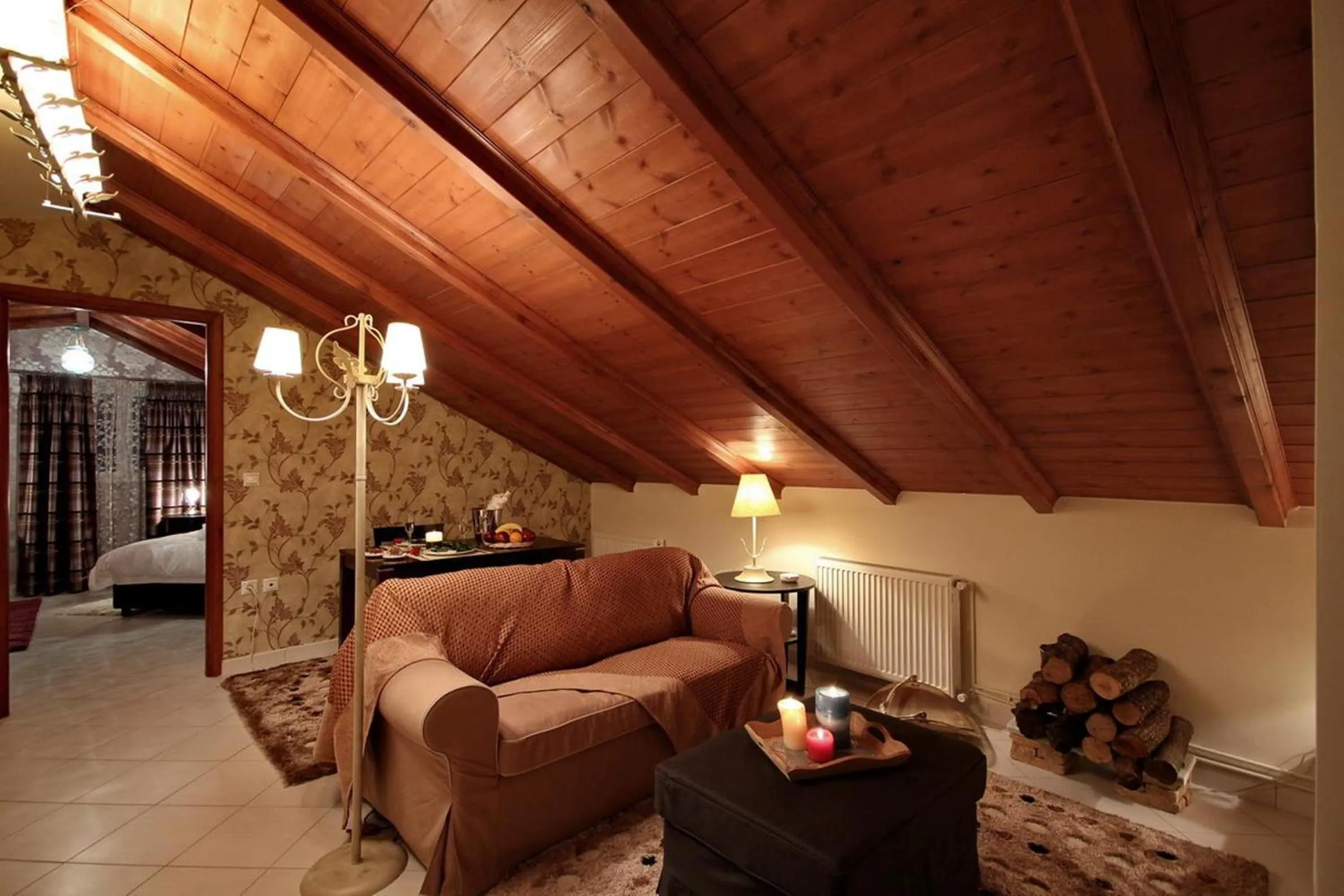 Living room in Palatino Rooms & Apartments