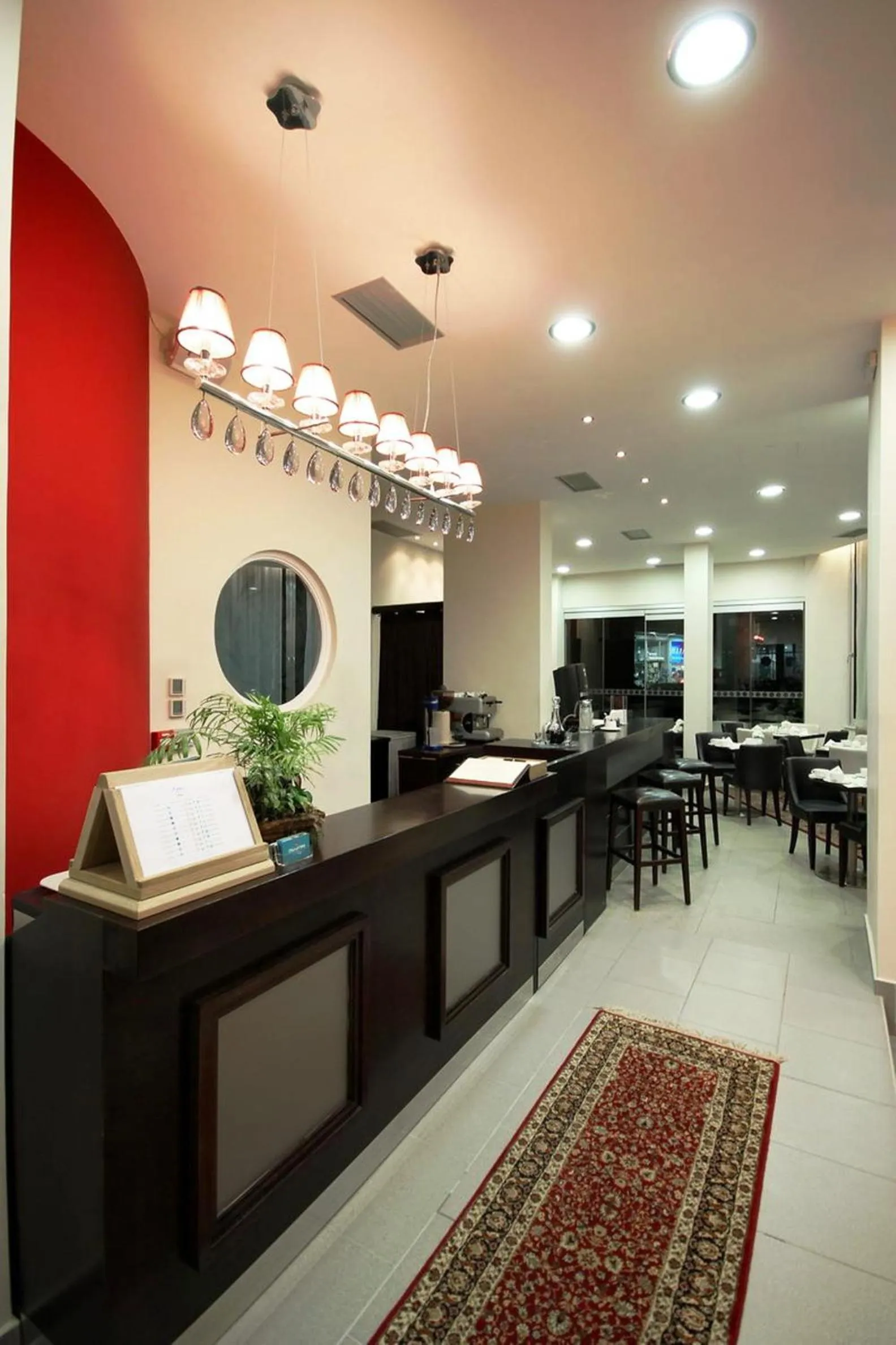 Lobby or reception in Palatino Rooms & Apartments