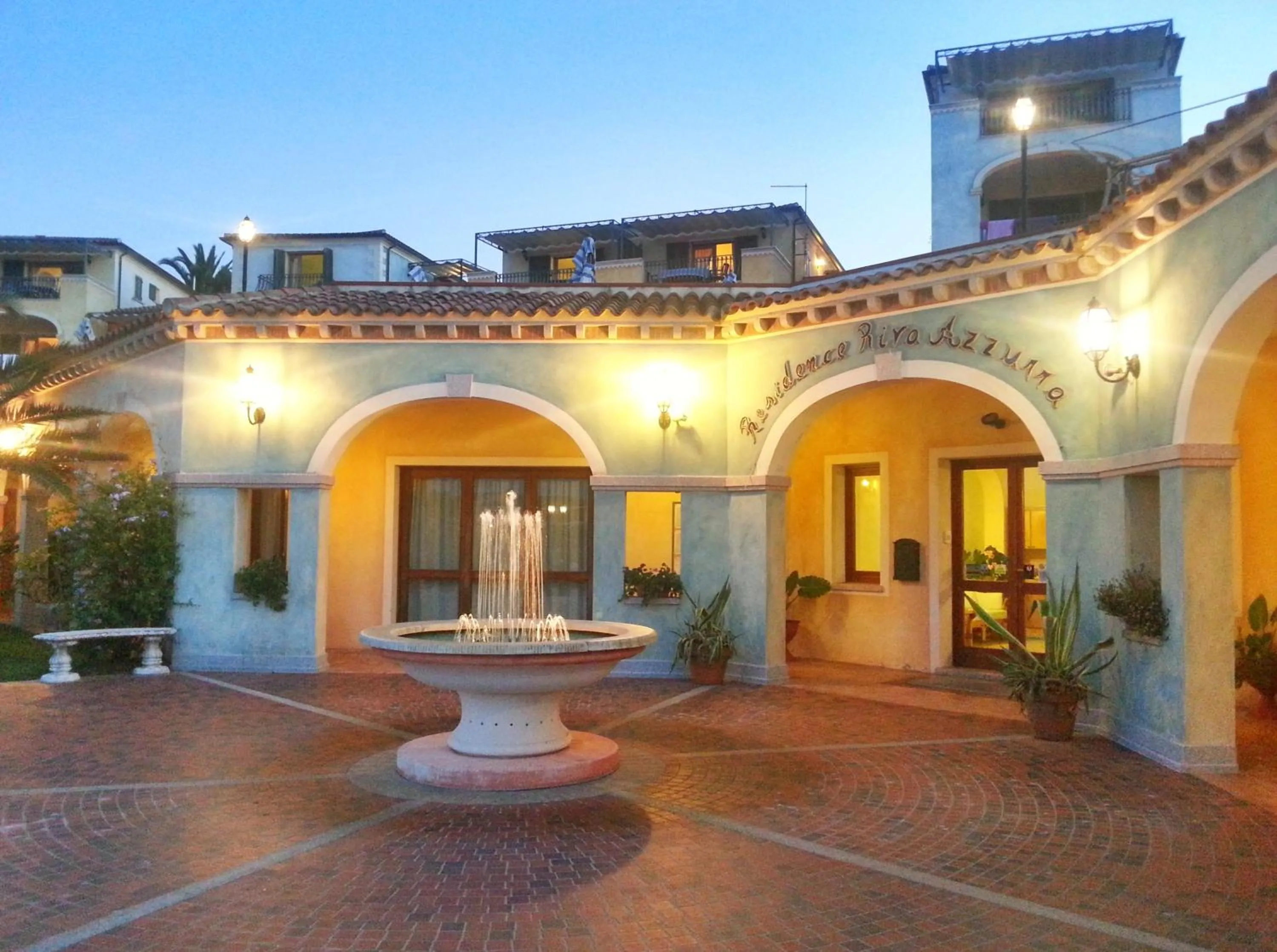 Decorative detail in Residence Riva Azzurra