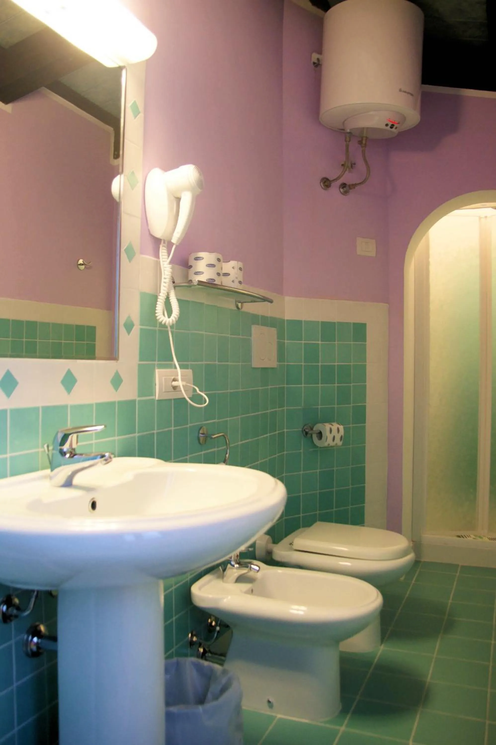 Bathroom in Residence Riva Azzurra