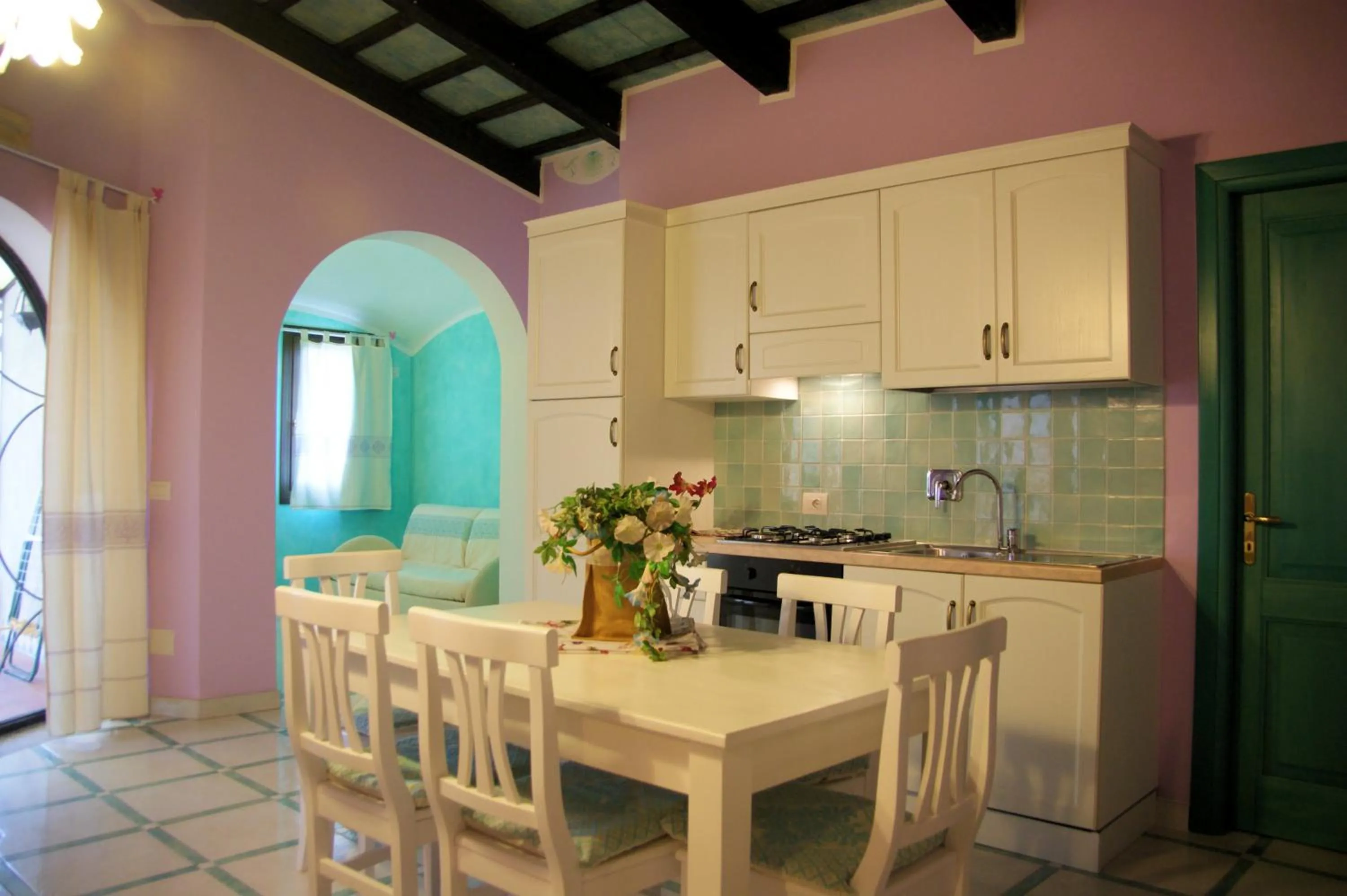 Kitchen or kitchenette in Residence Riva Azzurra