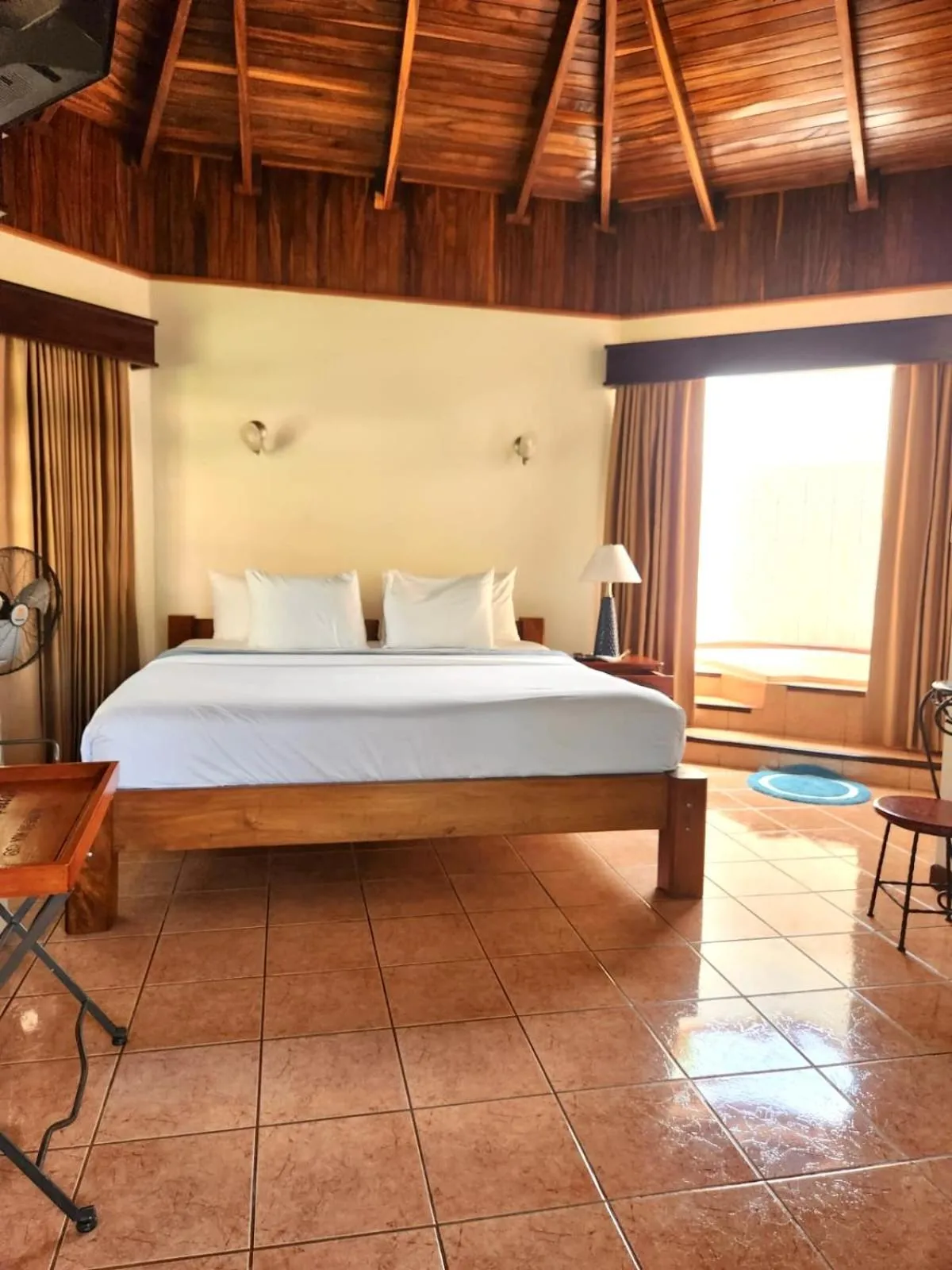 Bed in Hotel Villa Acacia