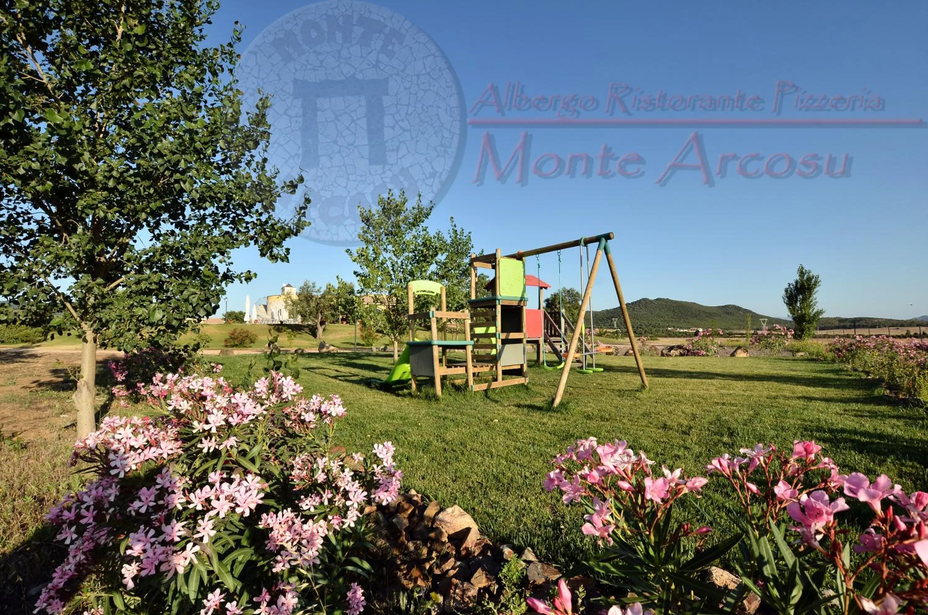 Children play ground in Albergo Ristorante Pizzeria Monte Arcosu