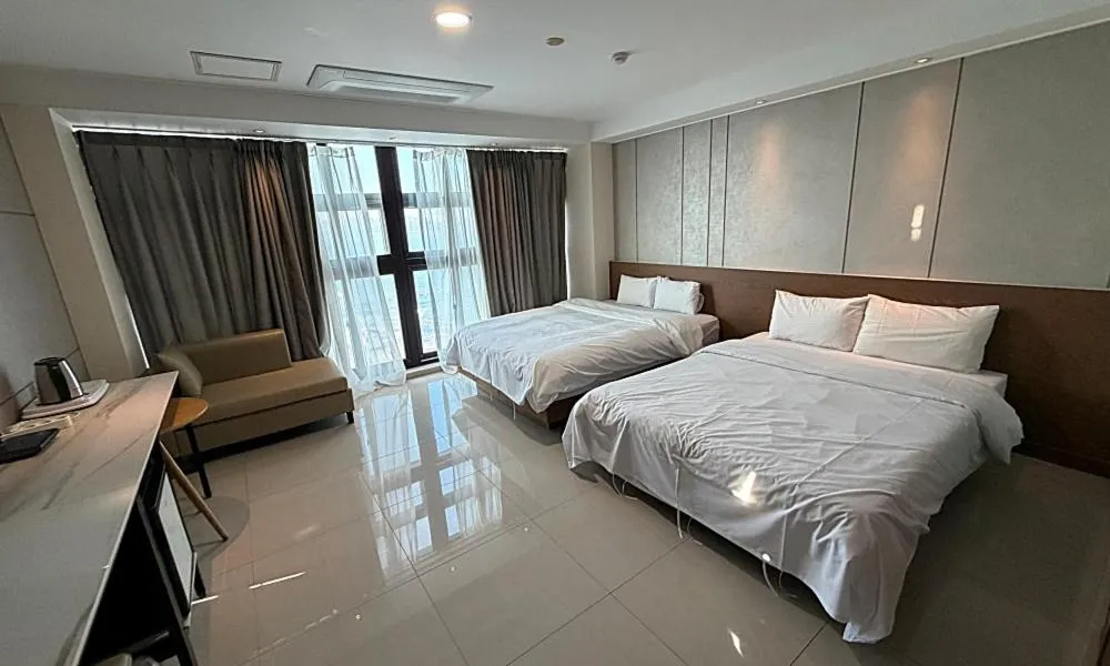 Bed in Wolmido Premiers Hotel