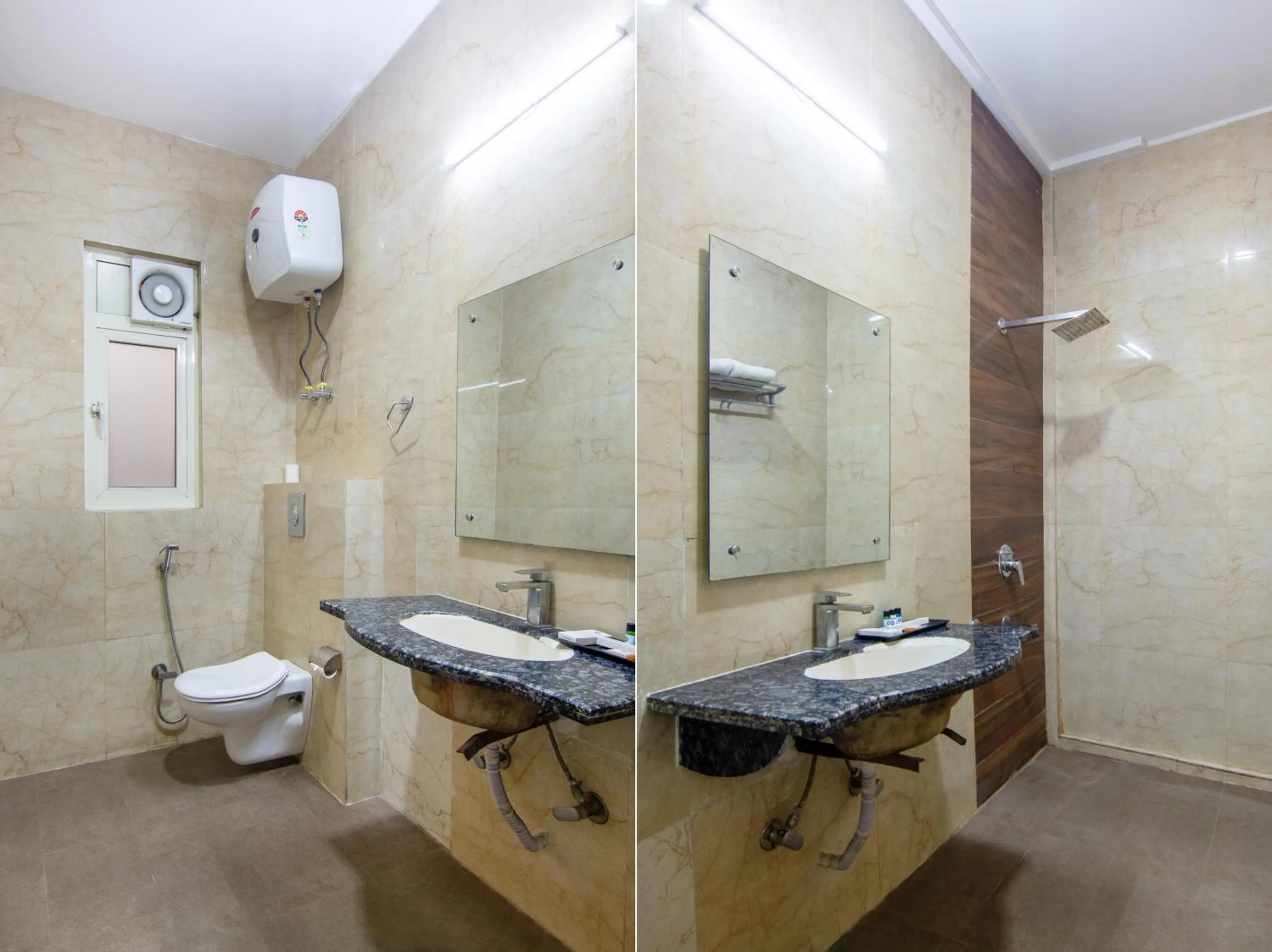 Bathroom in The Lohmod- Boutique Hotel At Delhi Airport