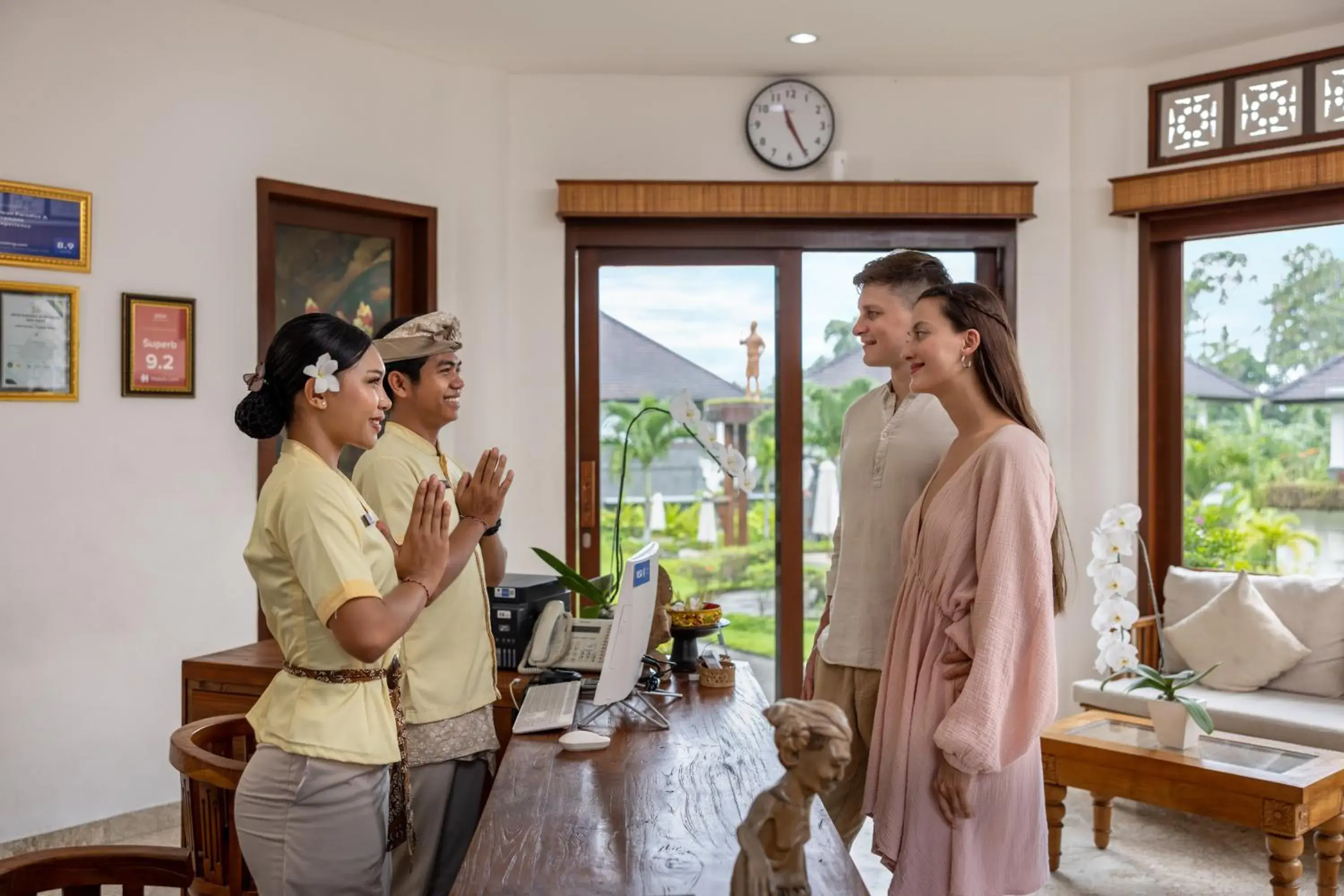 Lobby or reception in Swan Paradise A Pramana Experience Lobby or reception in Swan Paradise A Pramana Experience