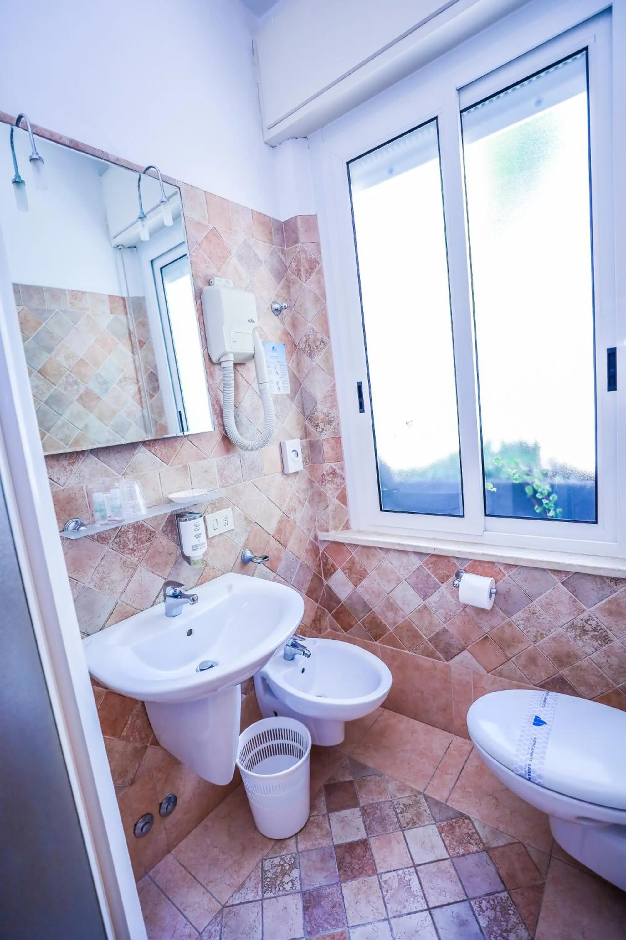 Bathroom in Hotel Rosalba - Valentini Family Village