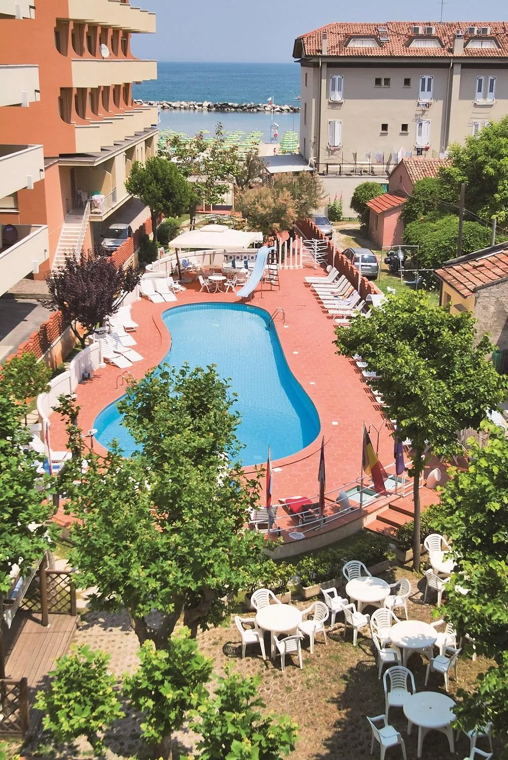 Pool view in Hotel Rosalba - Valentini Family Village