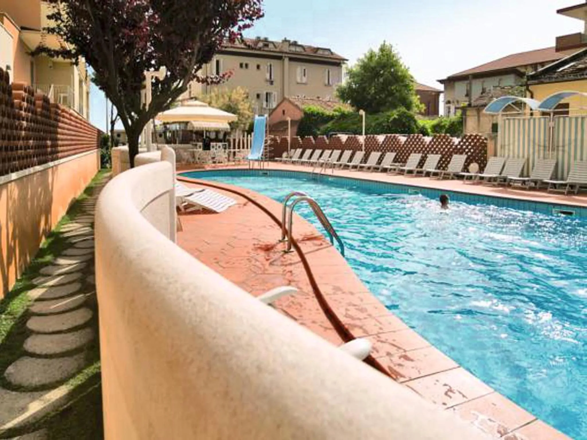 Garden in Hotel Rosalba - Valentini Family Village