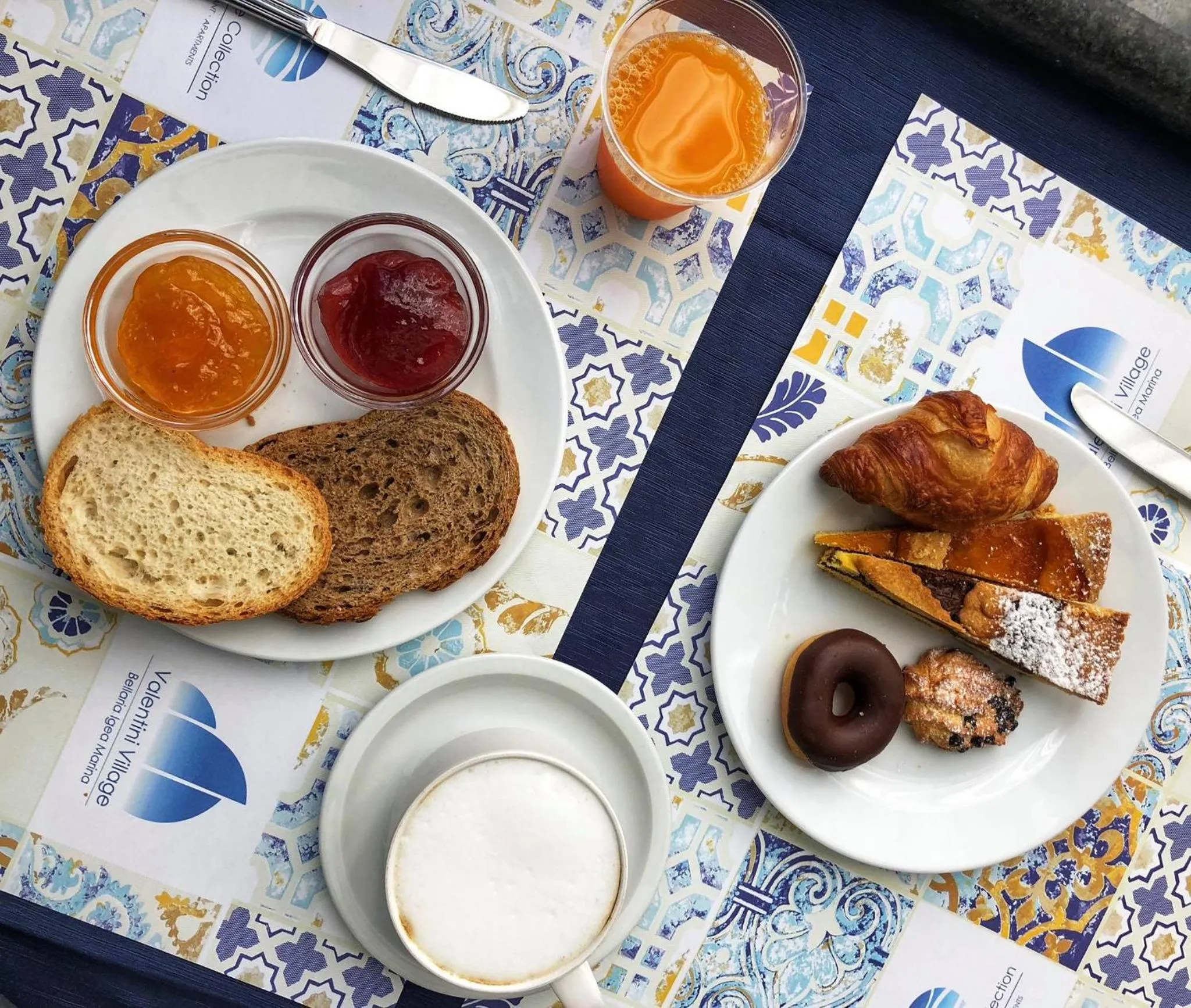 Food and drinks in Hotel Rosalba - Valentini Family Village