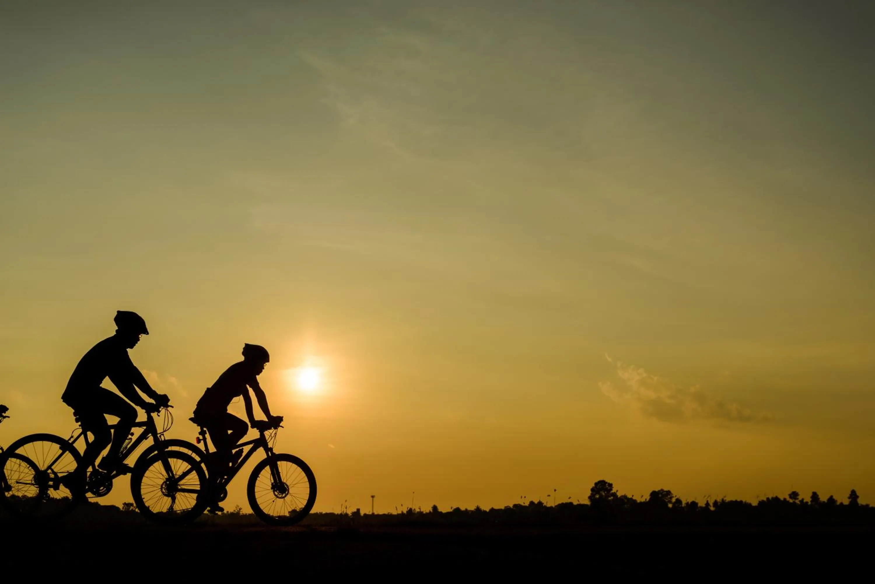 Cycling in Breeze Pasikudah