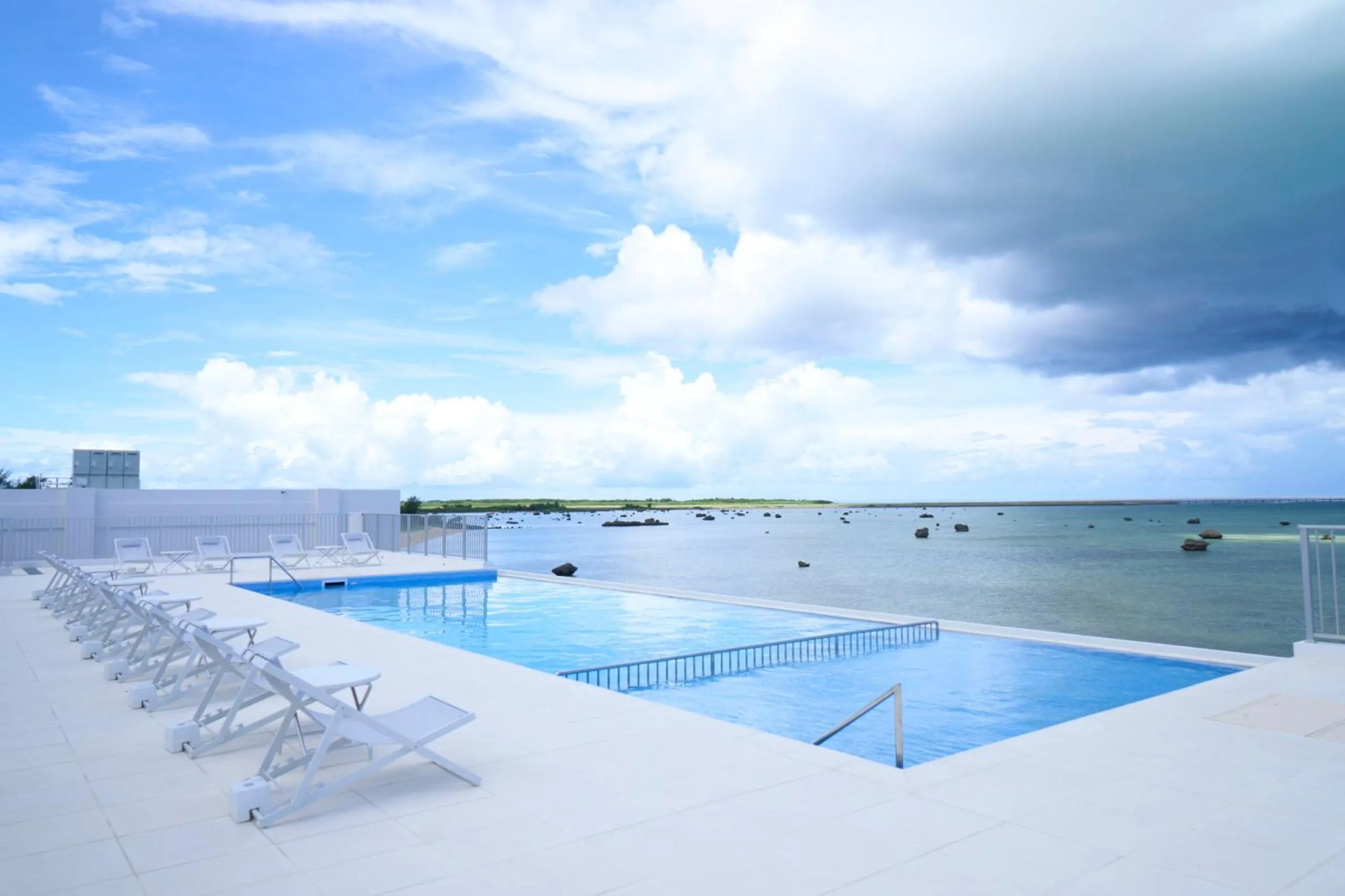 Swimming pool in Watermark Hotel Okinawa Miyakojima