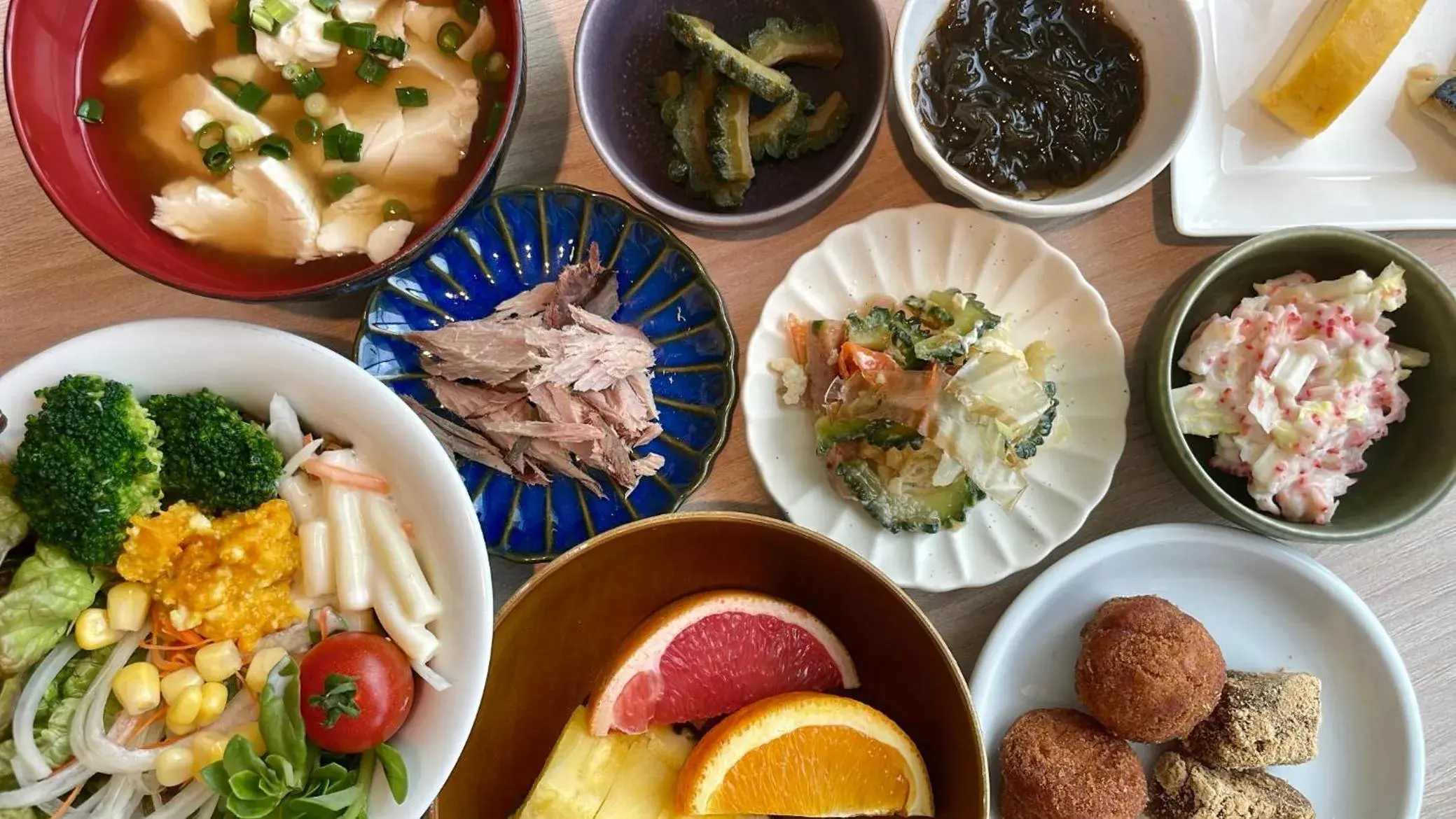 Buffet breakfast in Watermark Hotel Okinawa Miyakojima Buffet breakfast in Watermark Hotel Okinawa Miyakojima