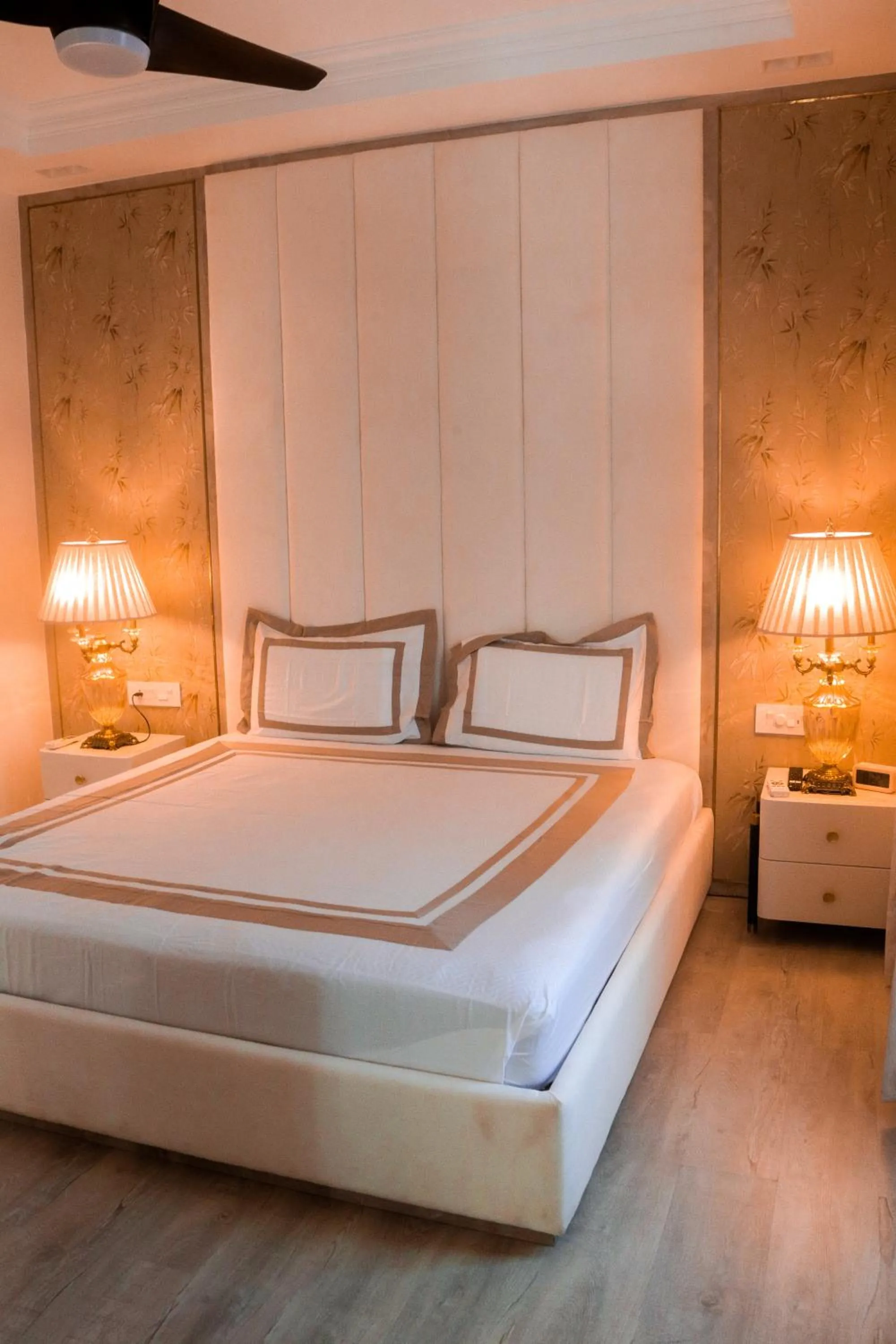 Bed in Royal 9 hotel & Banquet