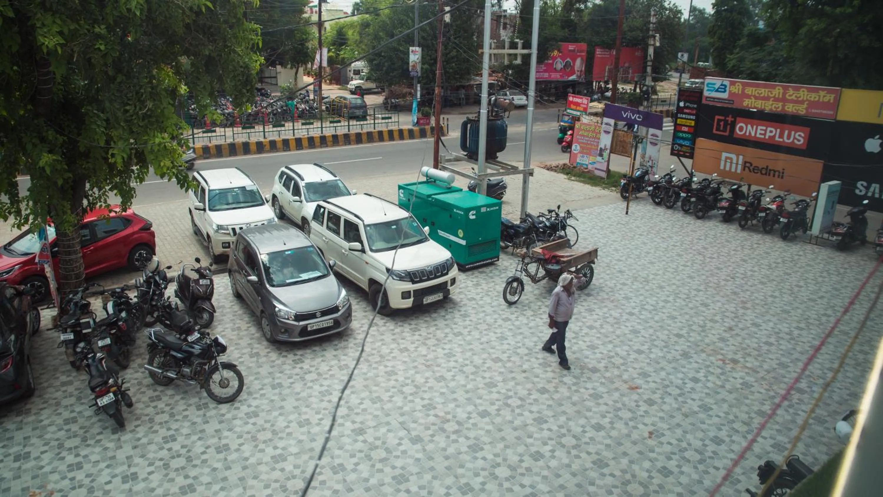 City view in Royal 9 hotel & Banquet