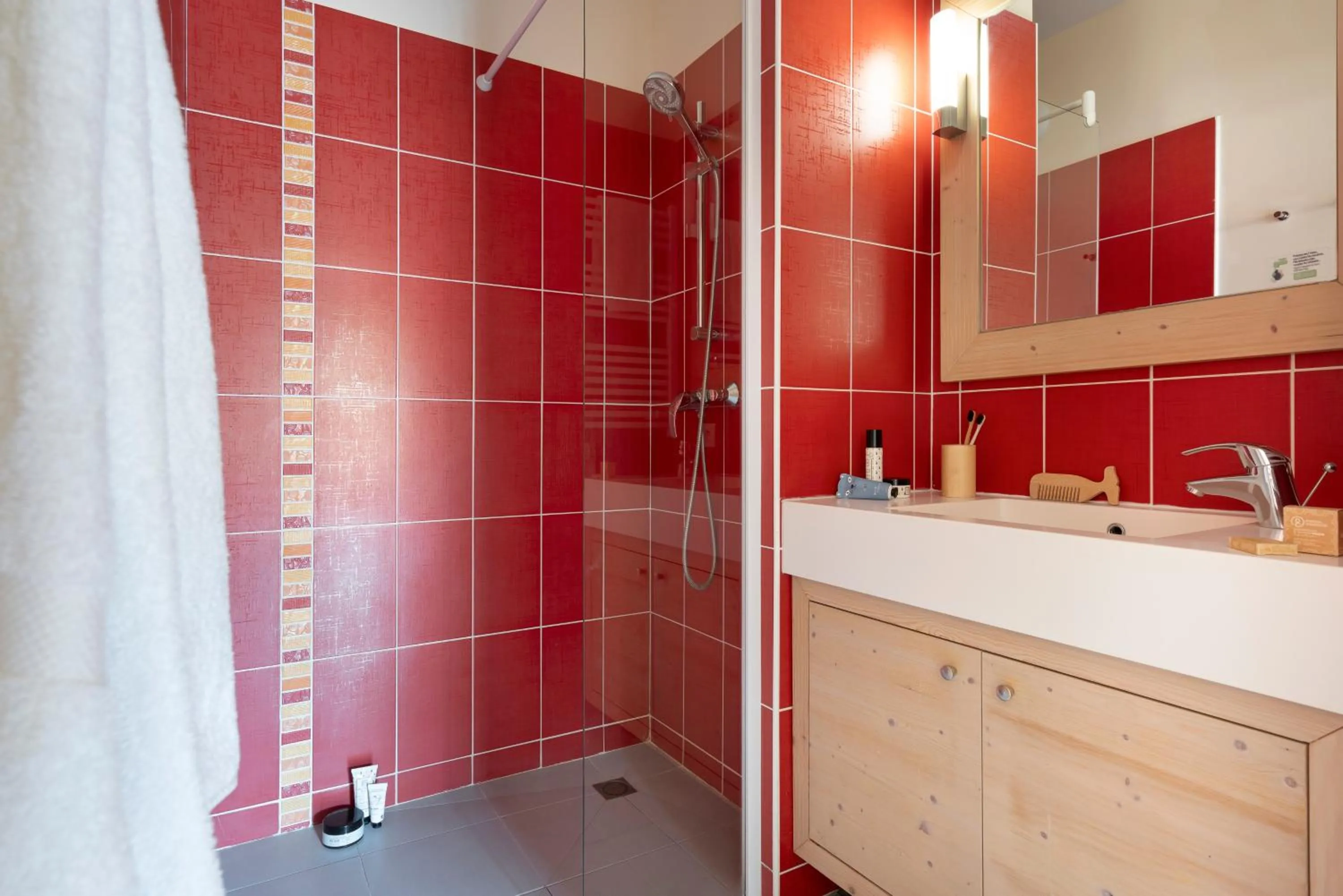 Shower in Résidence Pierre & Vacances Premium Julia Augusta