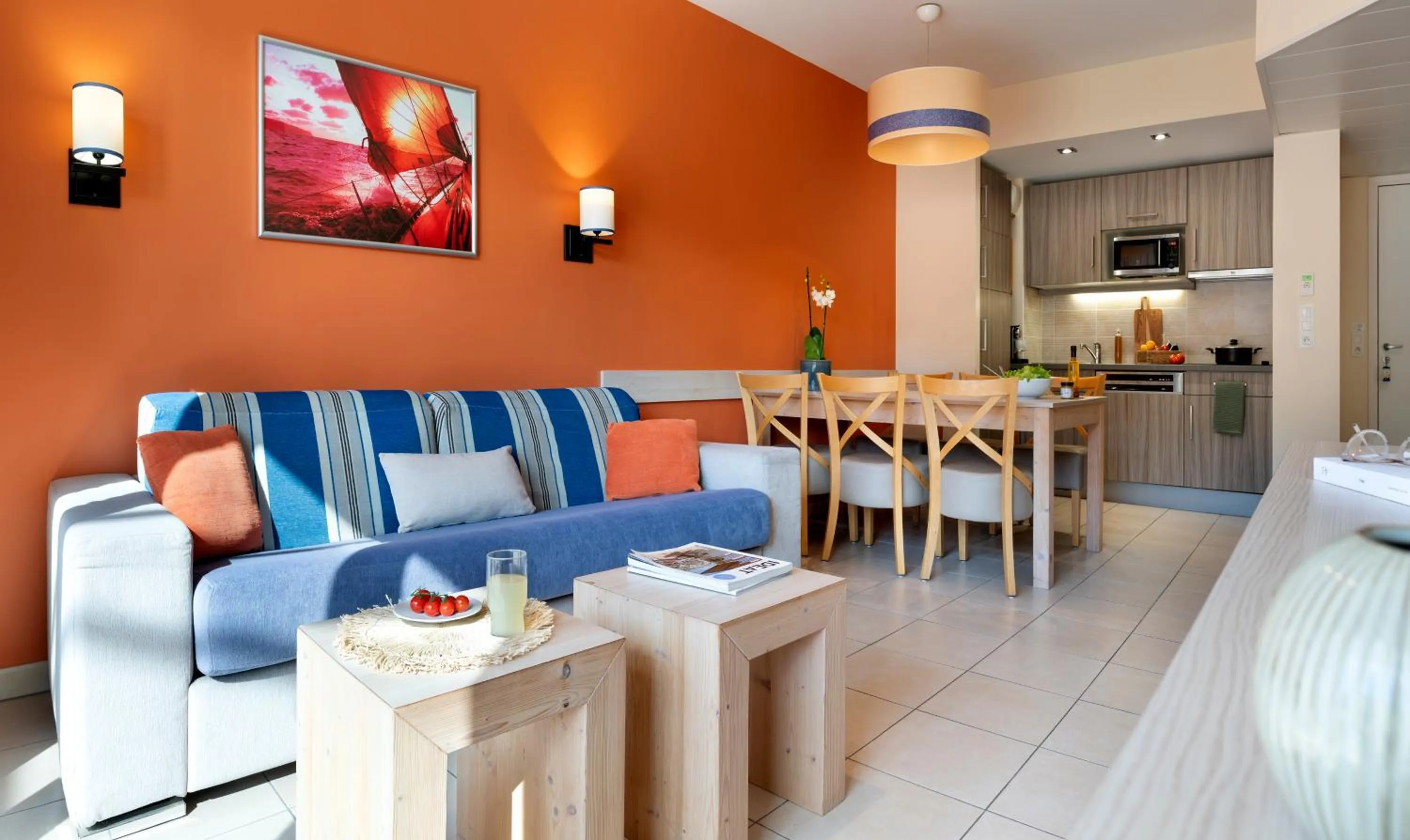 Kitchen or kitchenette in Résidence Pierre & Vacances Premium Julia Augusta