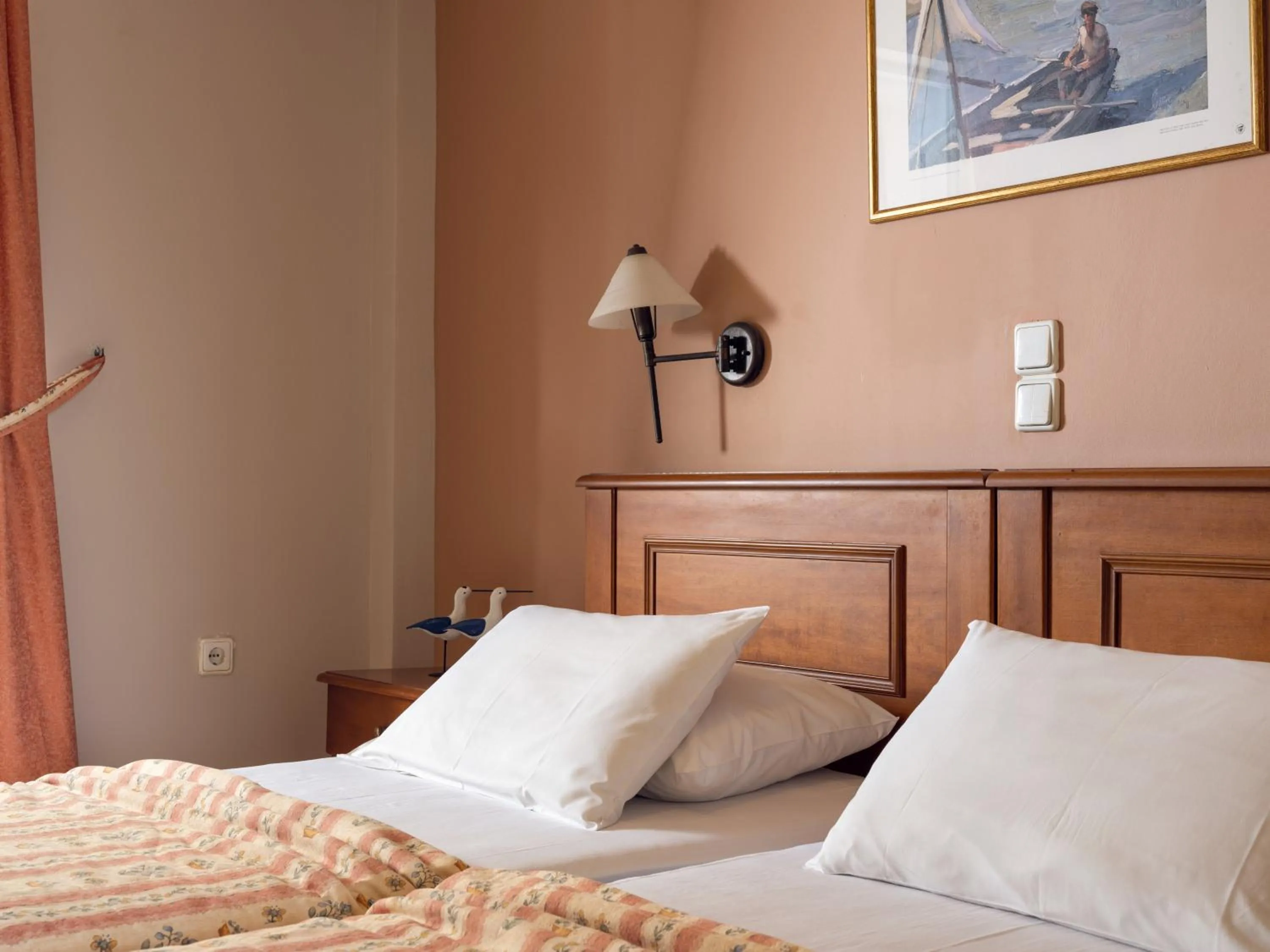 Bed in Villa Maria Laganas