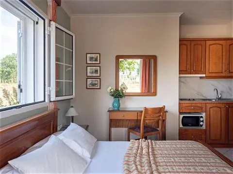 Bedroom, Bed in Villa Maria Laganas