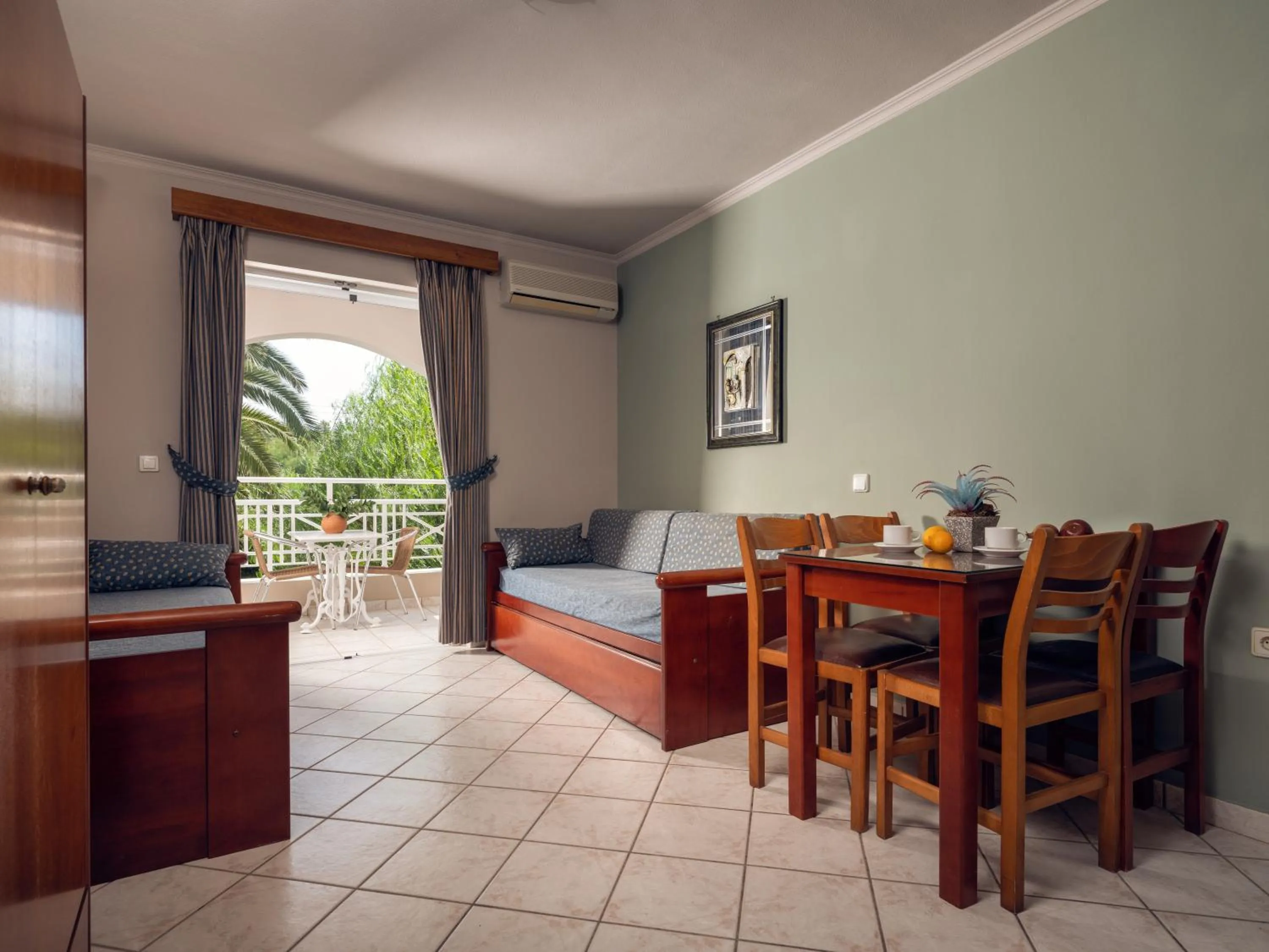 Living room in Villa Maria Laganas