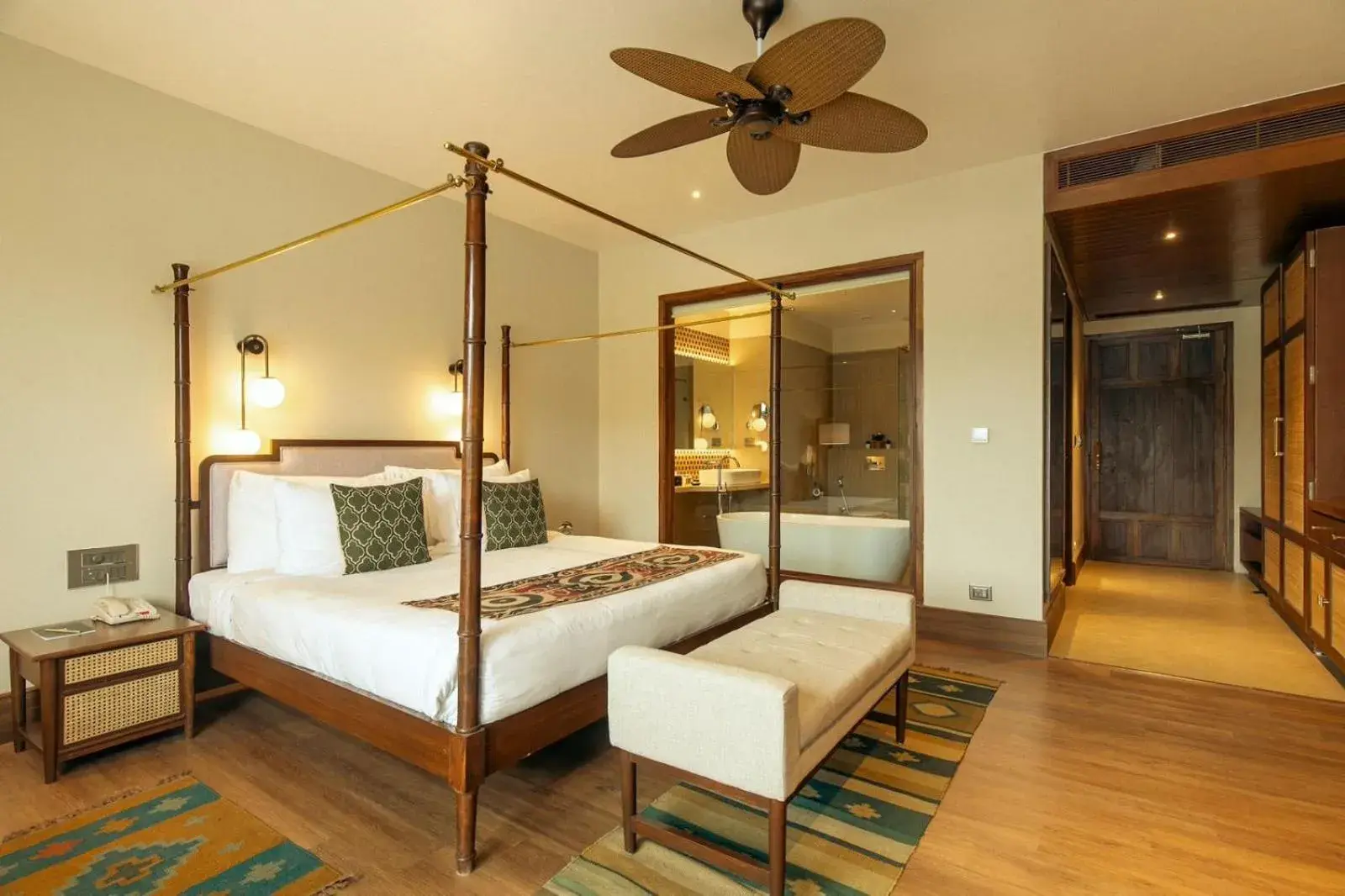 Photo of the whole room, Bed in Oleander Farms, Karjat Photo of the whole room, Bed in Oleander Farms, Karjat