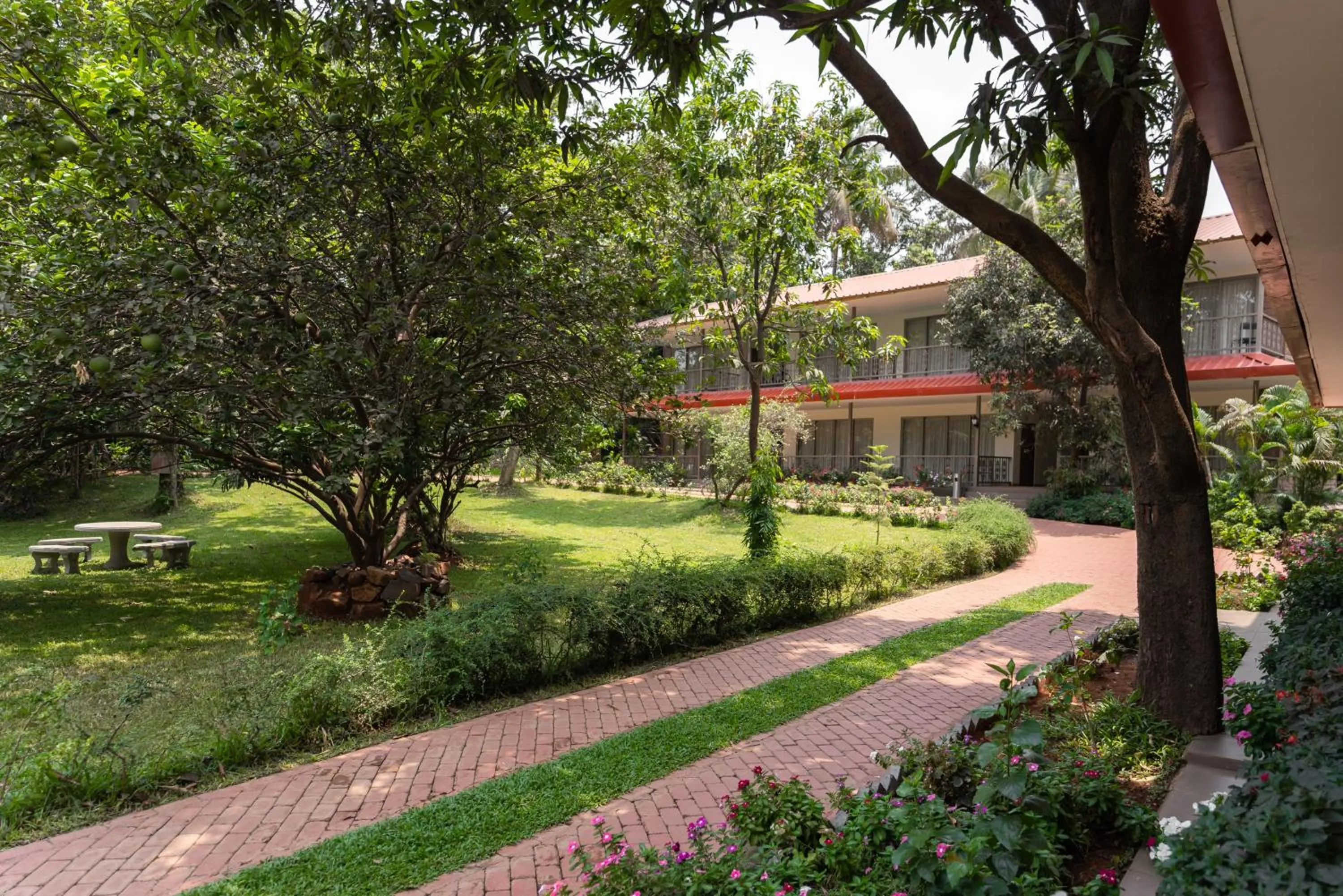 Garden in Oleander Farms, Karjat