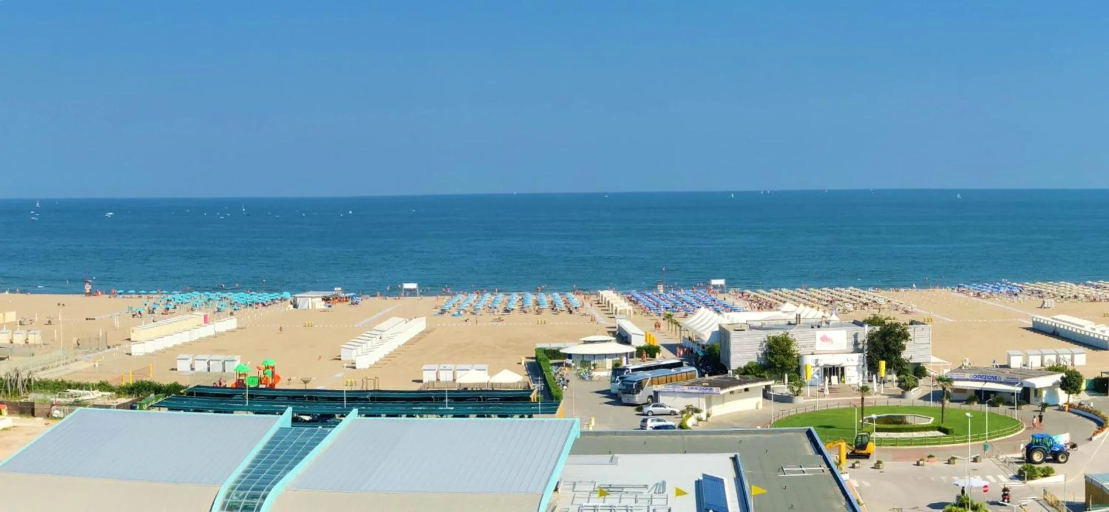 Beach in Hotel Bristol