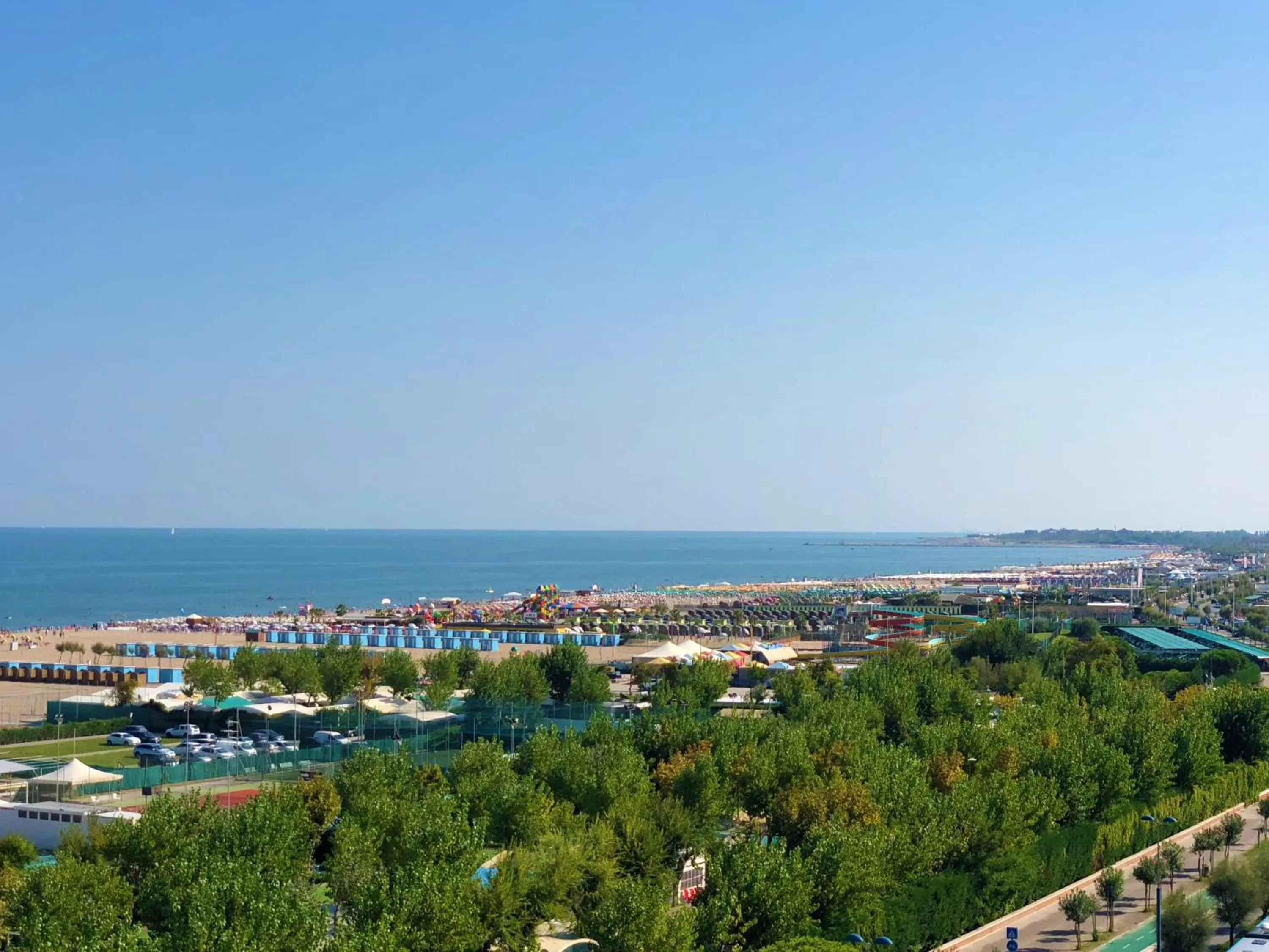 Beach in Hotel Bristol