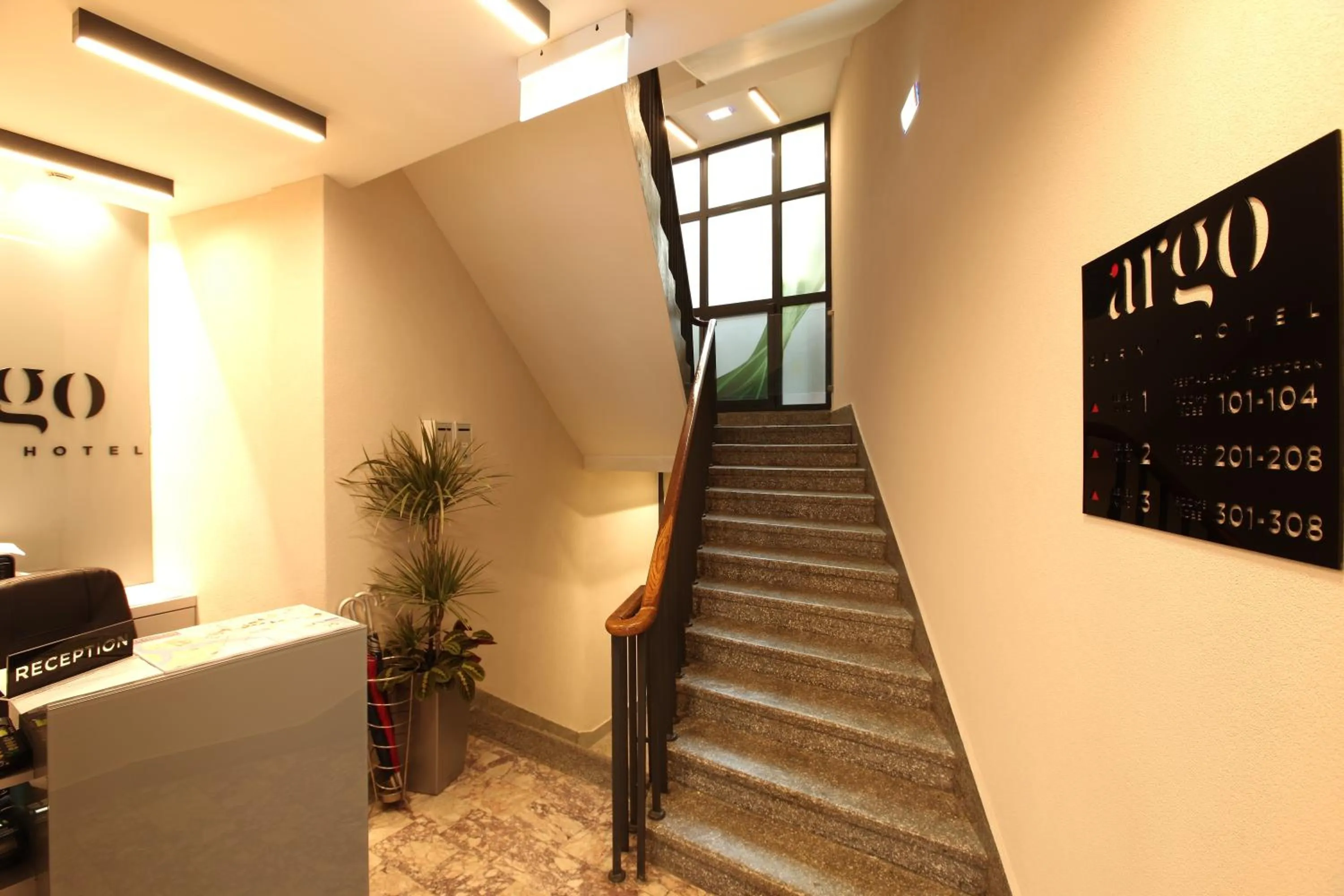 Lobby or reception in Hotel Argo