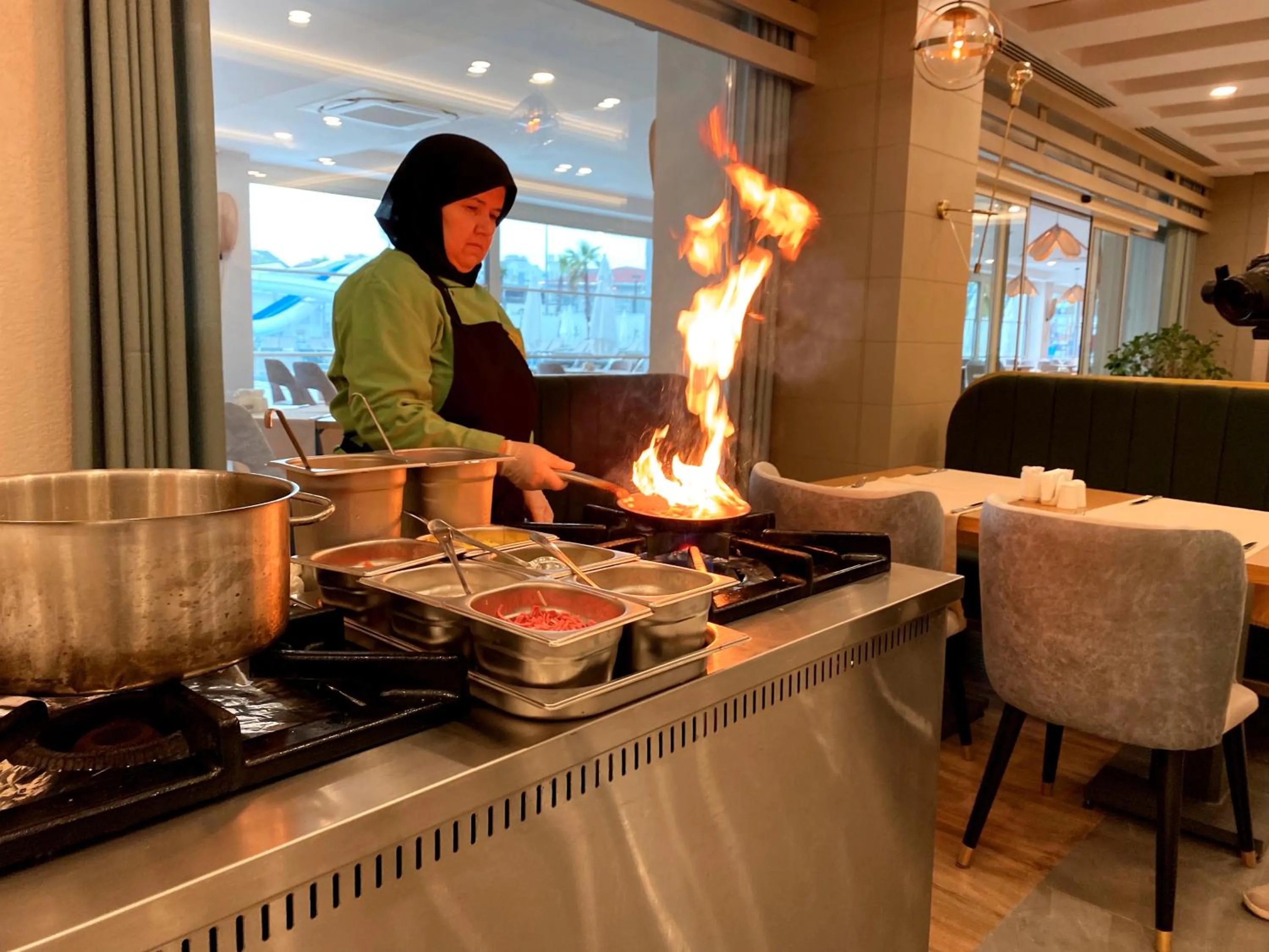 Restaurant/places to eat in Sunthalia Hotels & Resorts Ultra All Inclusive Adults Only Party Hotel