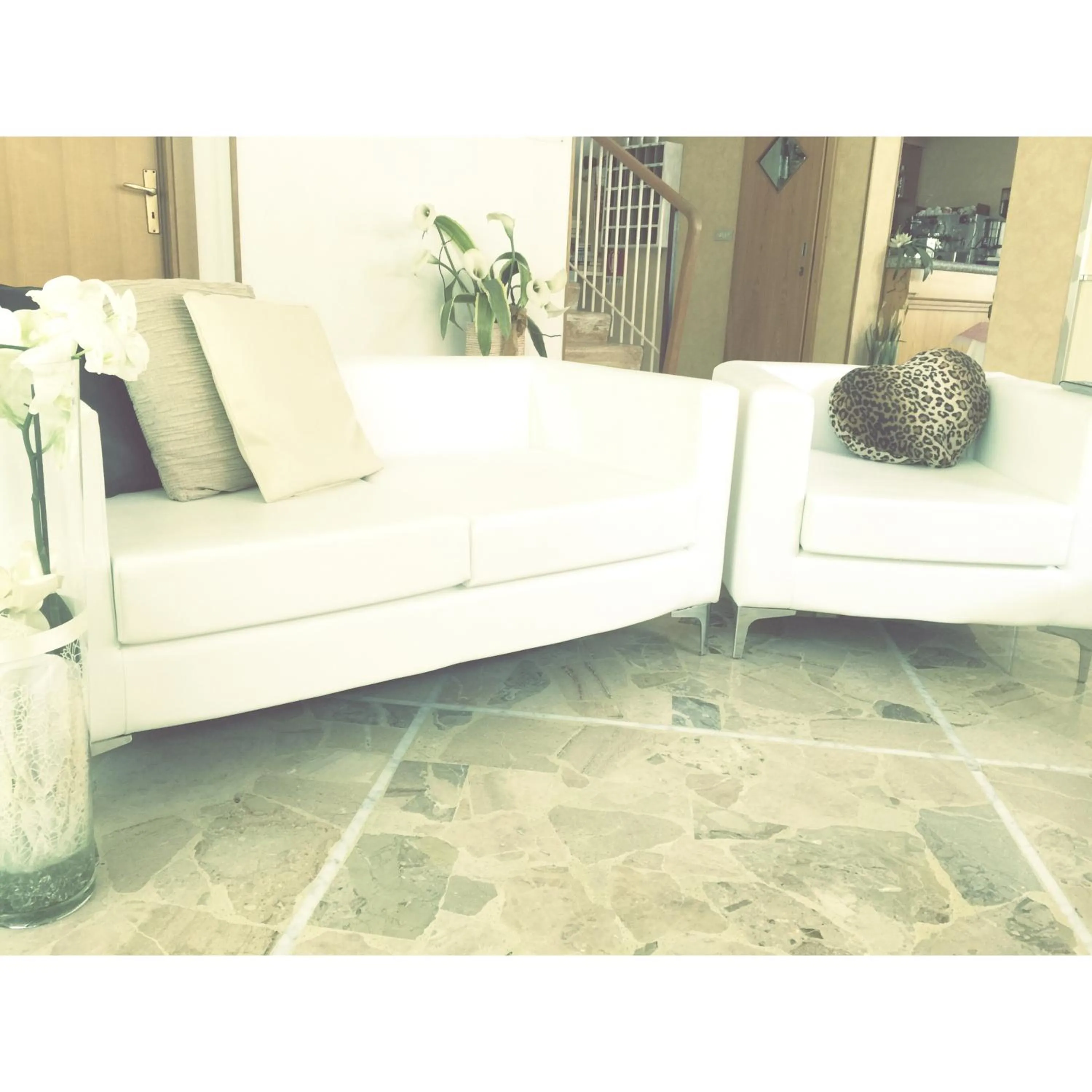 Communal lounge/ TV room in Hotel Solemare