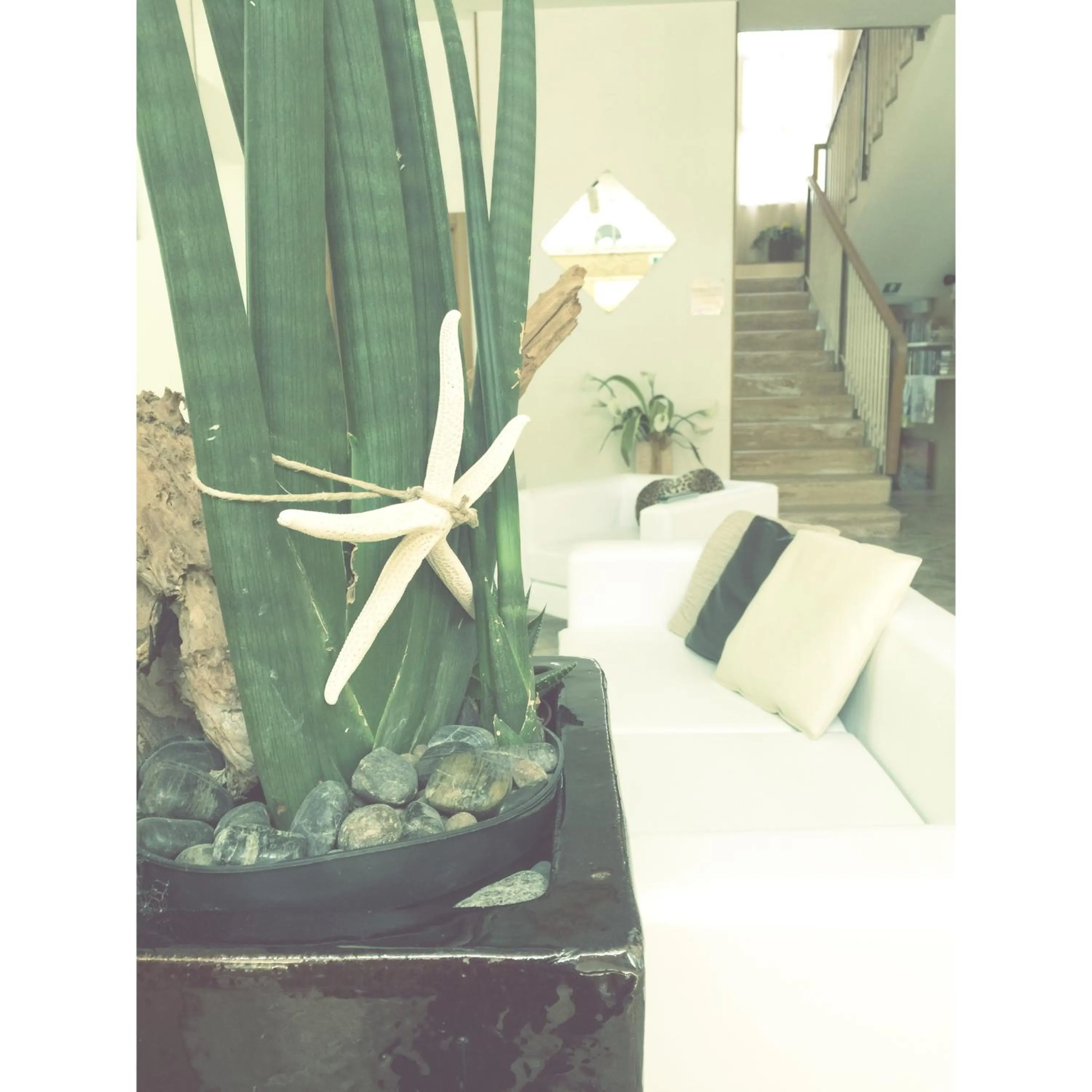 Decorative detail in Hotel Solemare