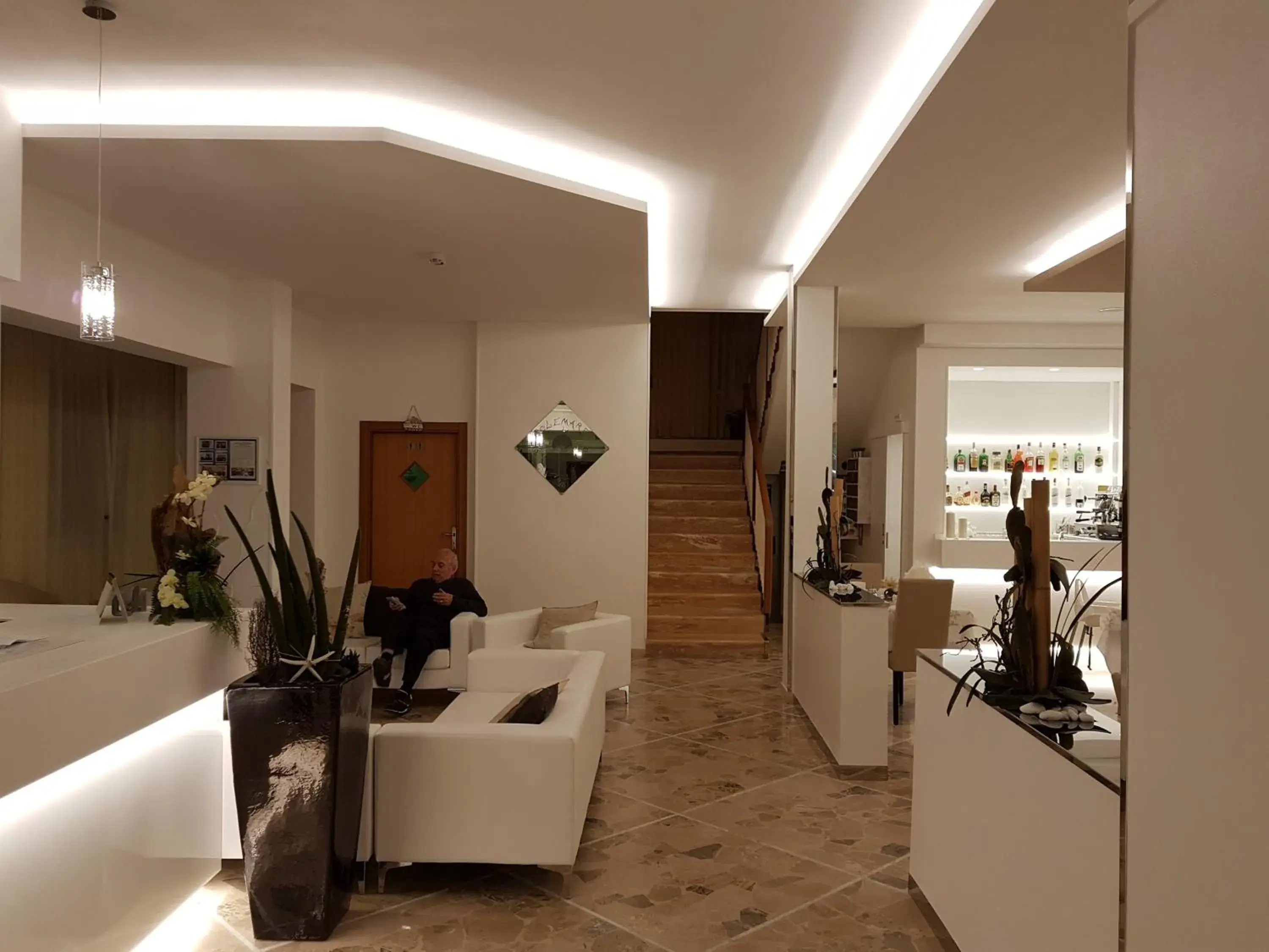 Lobby or reception in Hotel Solemare
