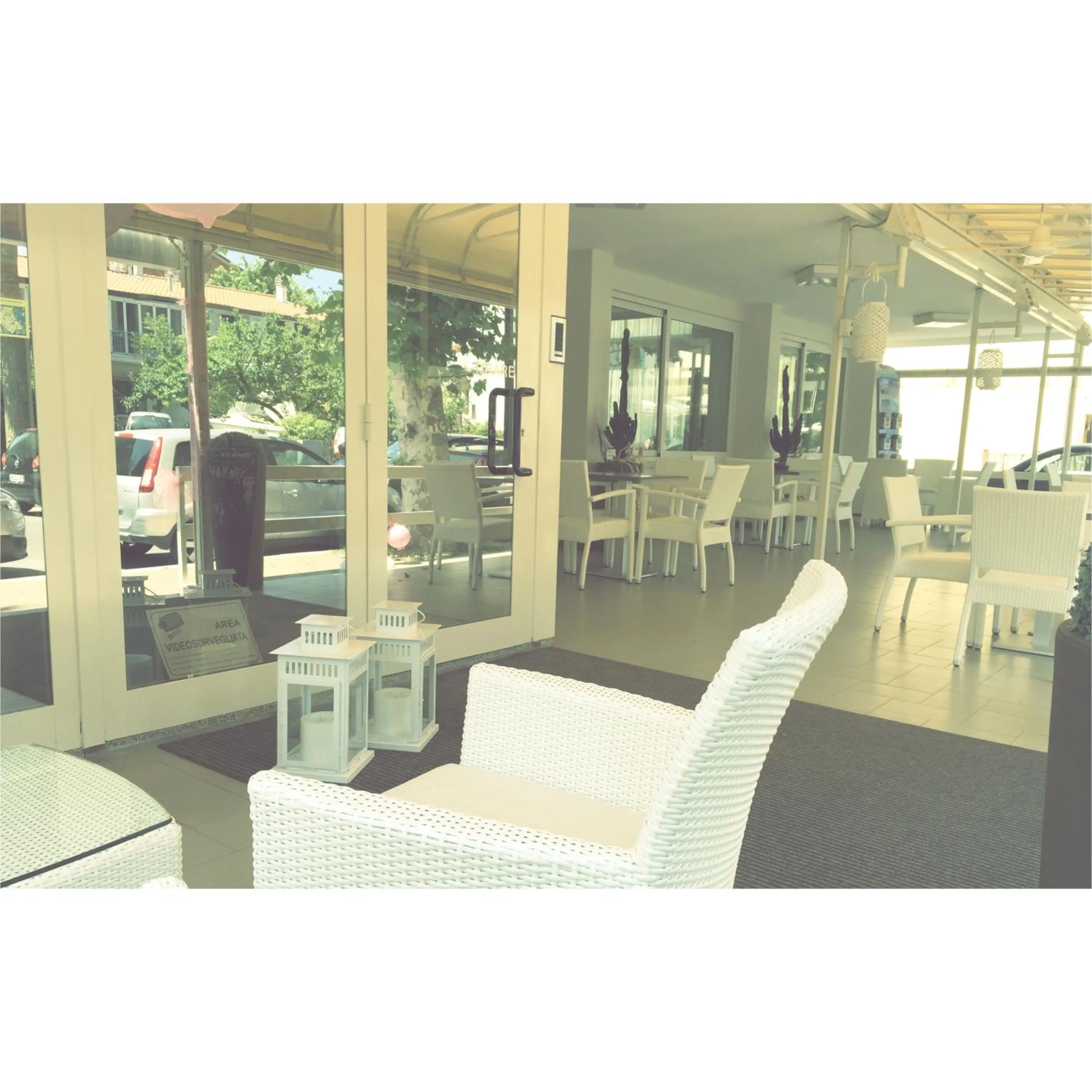 Seating area in Hotel Solemare