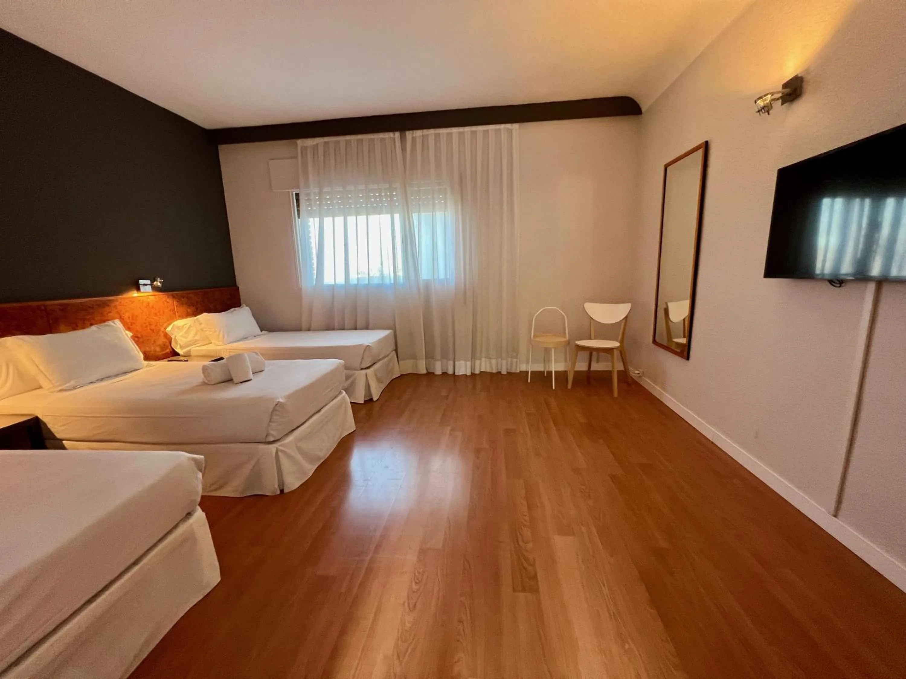 Bed in AP Hotel Madrid Airport